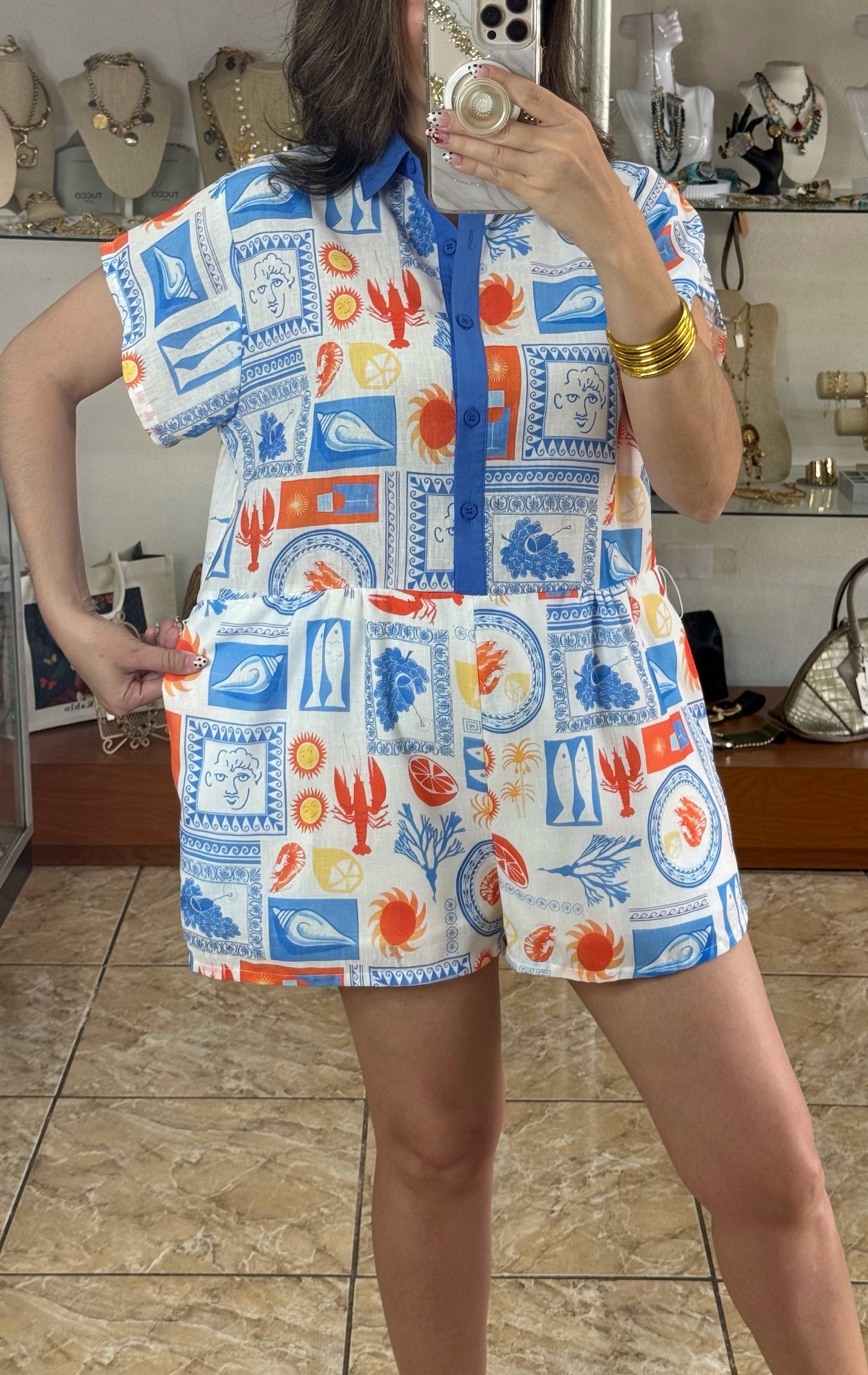 Lobsters and More Romper