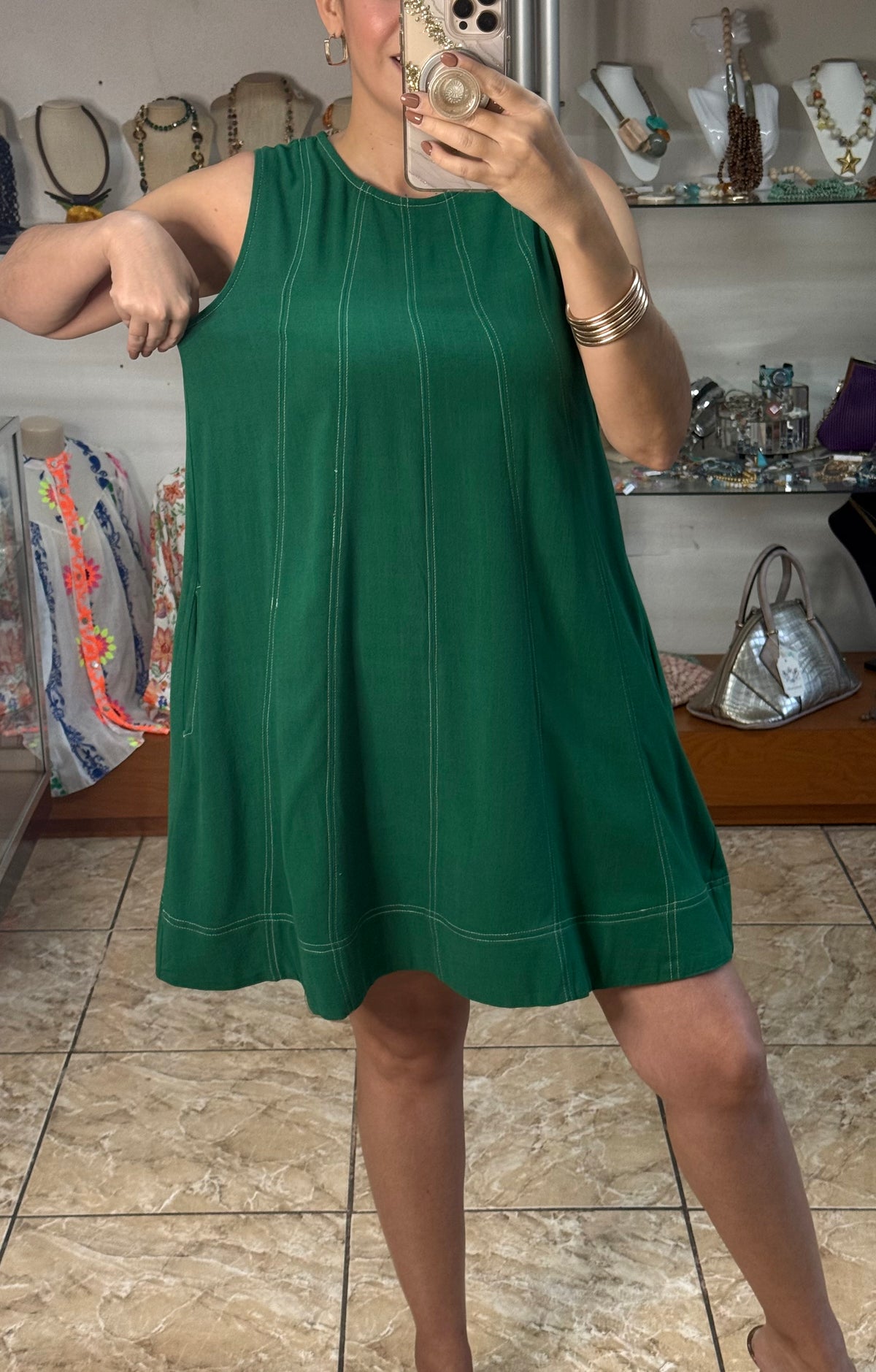 Basic Sleeveless Mini Dress