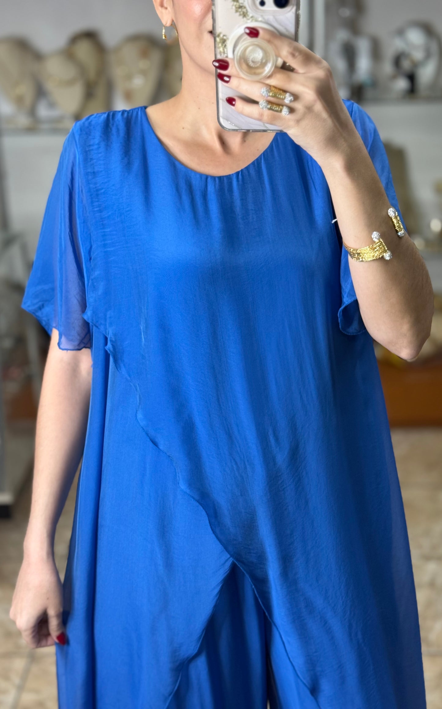 Silk OS Pant Set (FINAL SALE)