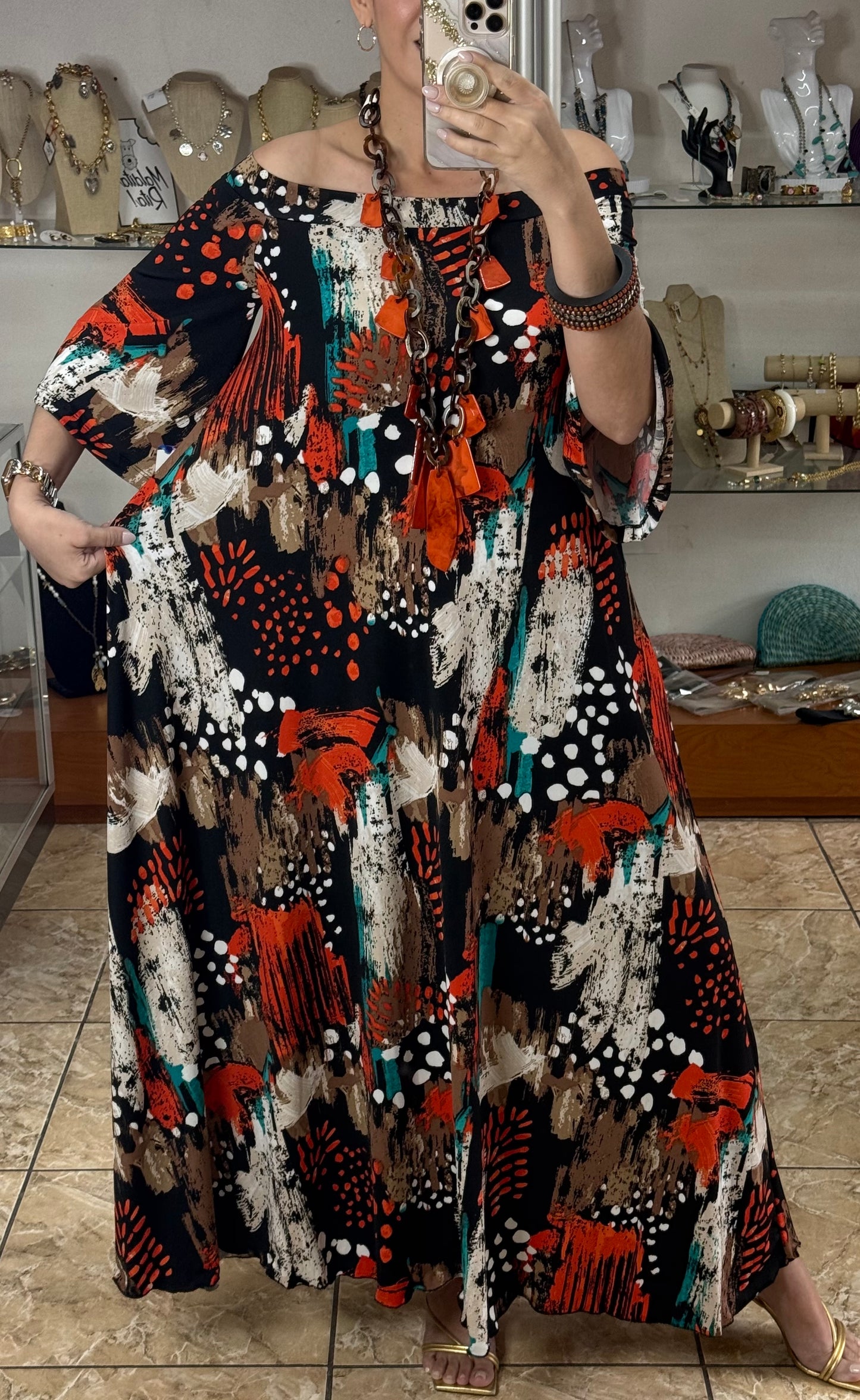 Marcela Maxi Dress by Pía Colors
