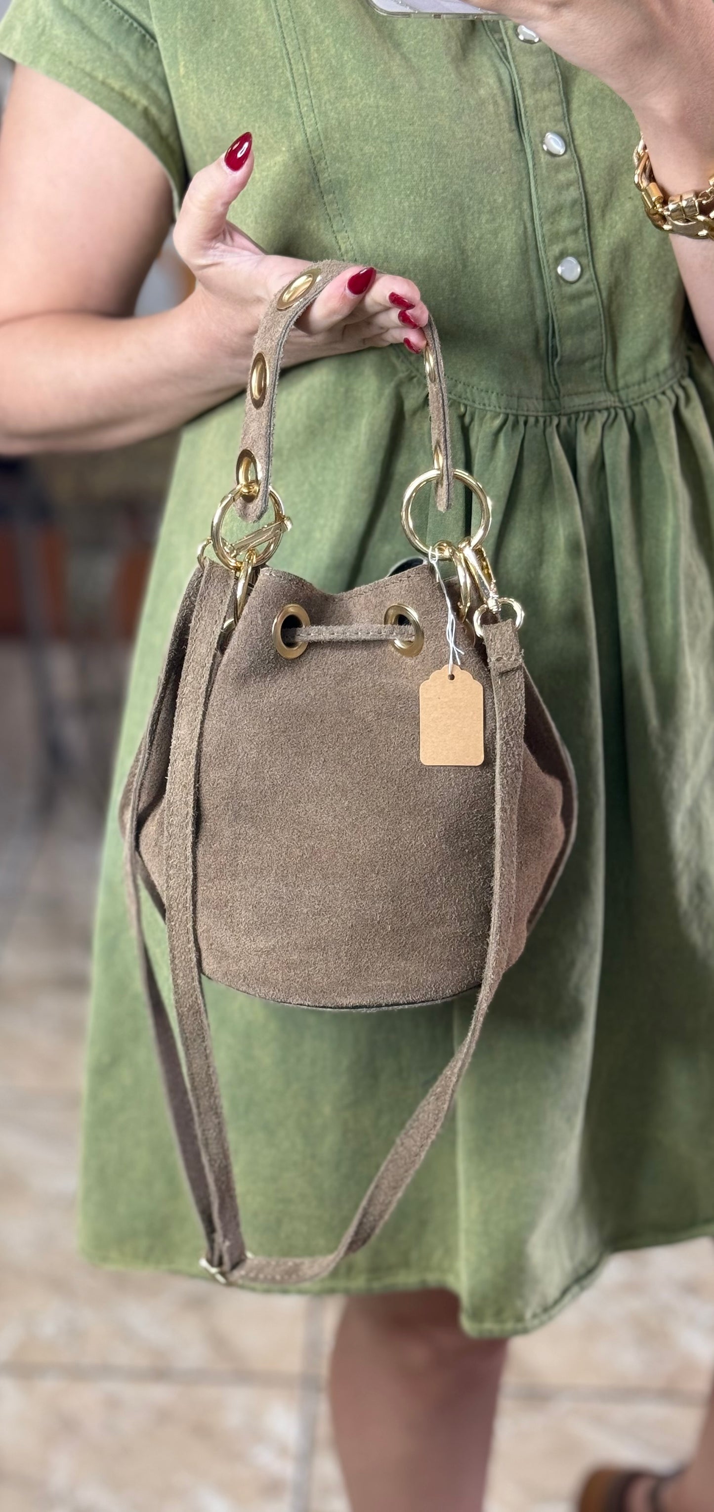 Leopard Bucket Bag (FINAL SALE)