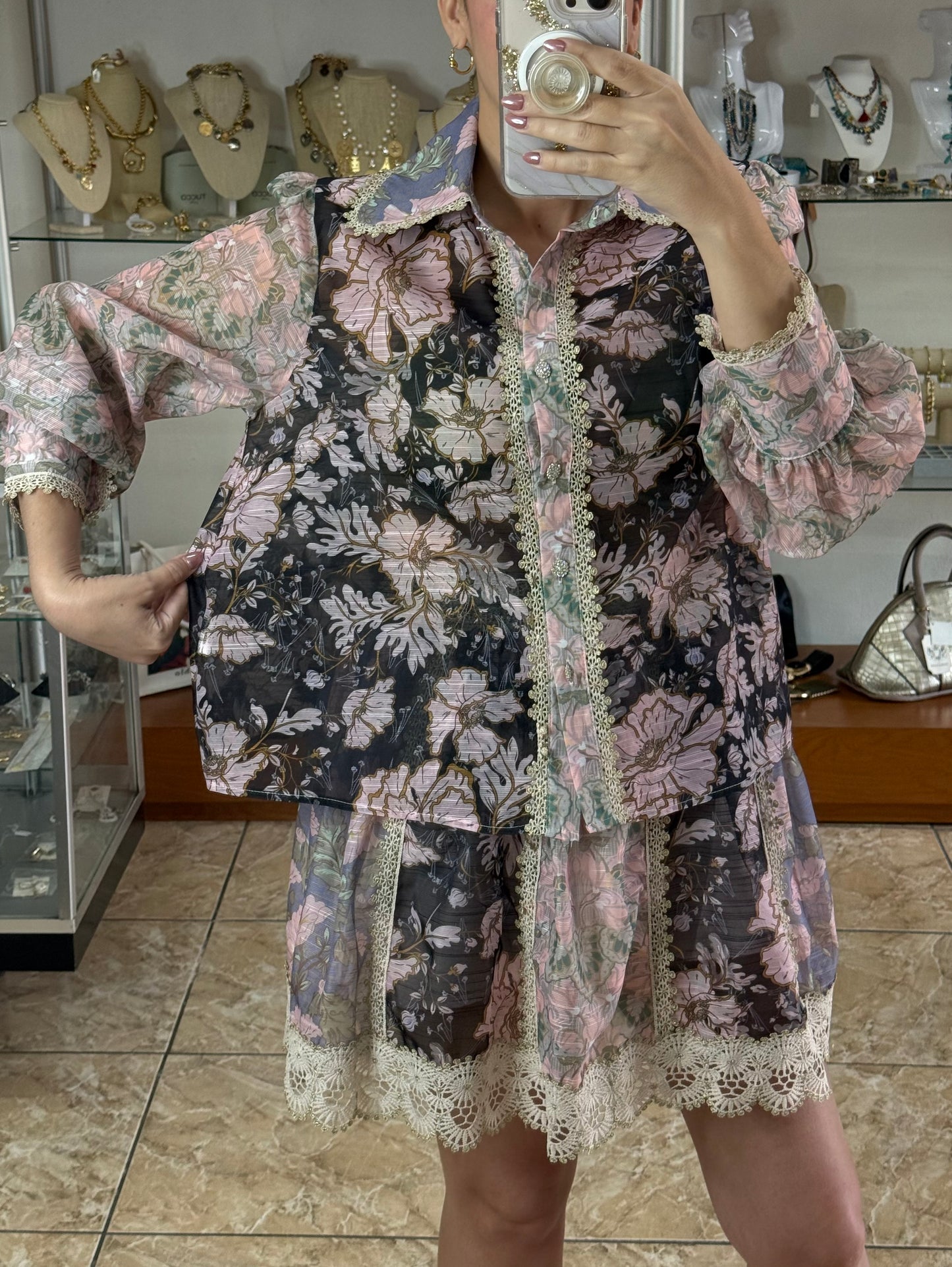 Floral Skirt Set (FINAL SALE)