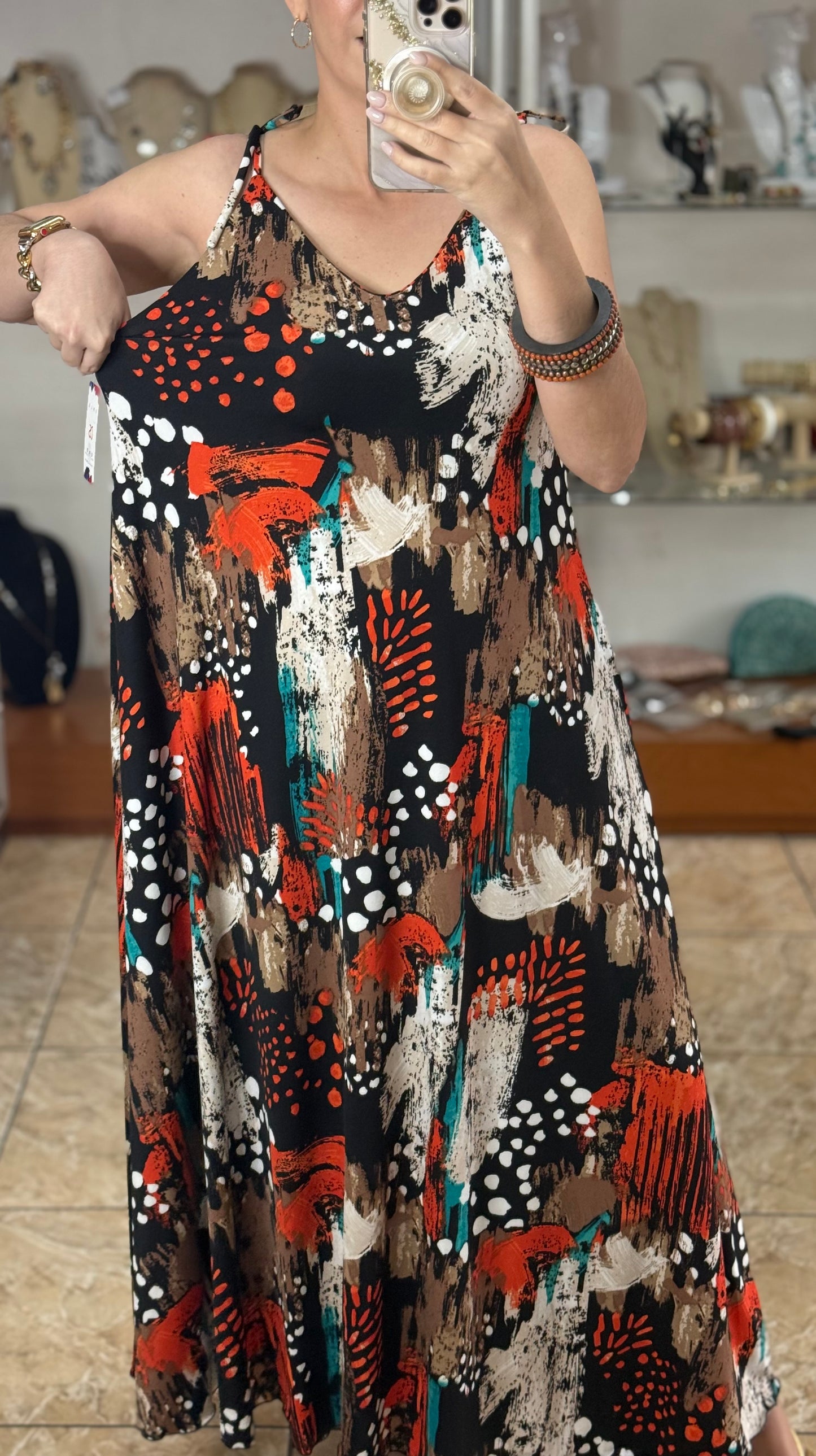 OS Margarita Maxi Dress by Pía Colors (NO RETURNS OR EXCHANGE)