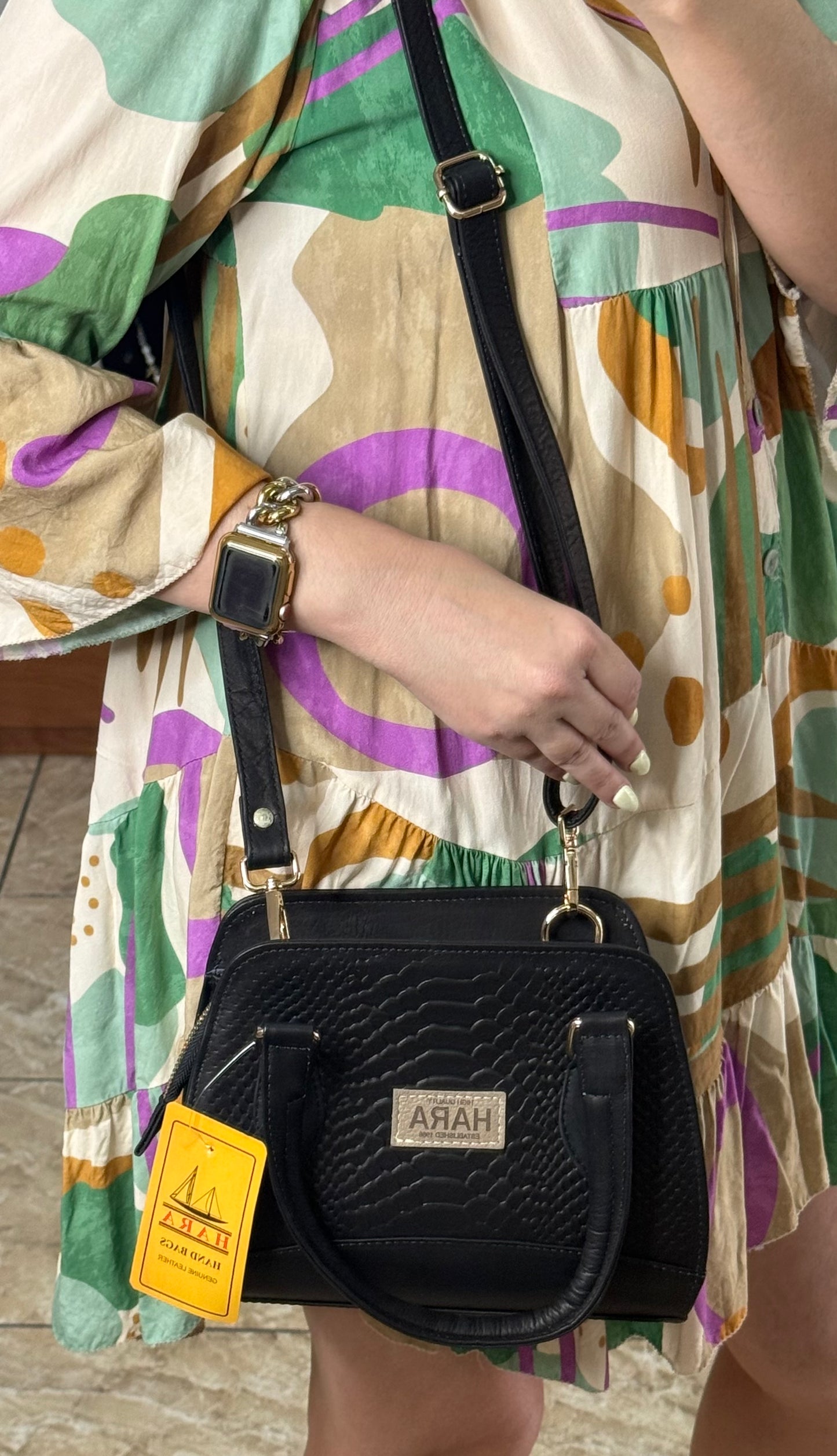 Black HARA Mini Bag