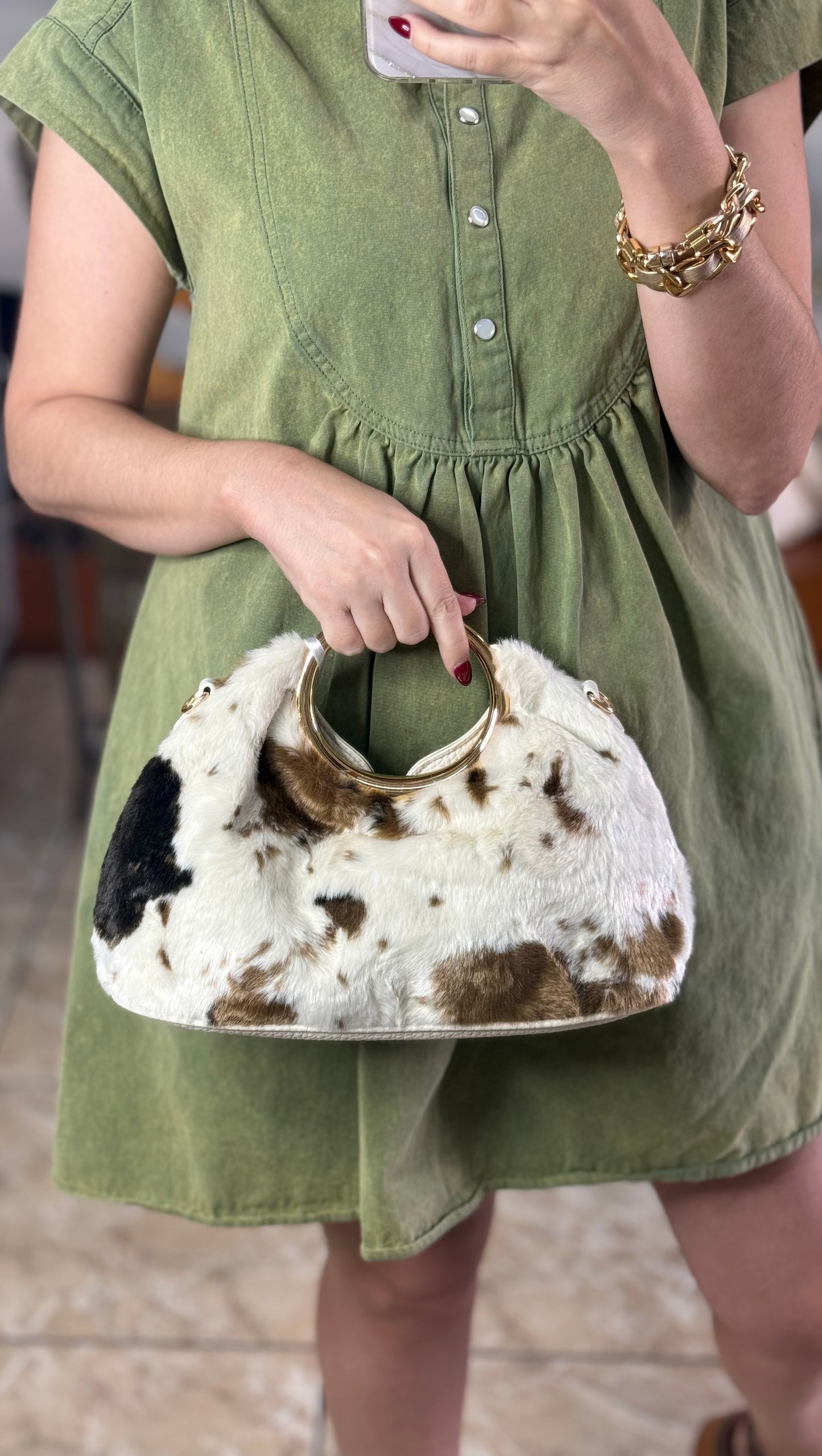 Cow Style Mini Bag (FINAL SALE)