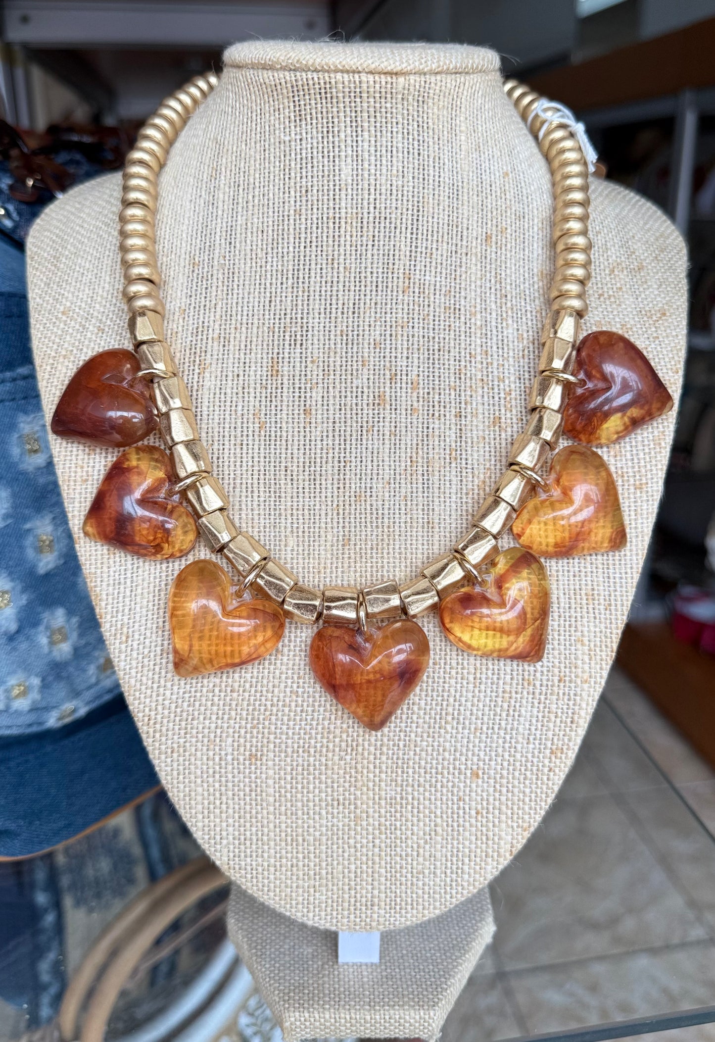 Hearts Necklace (FINAL SALE)