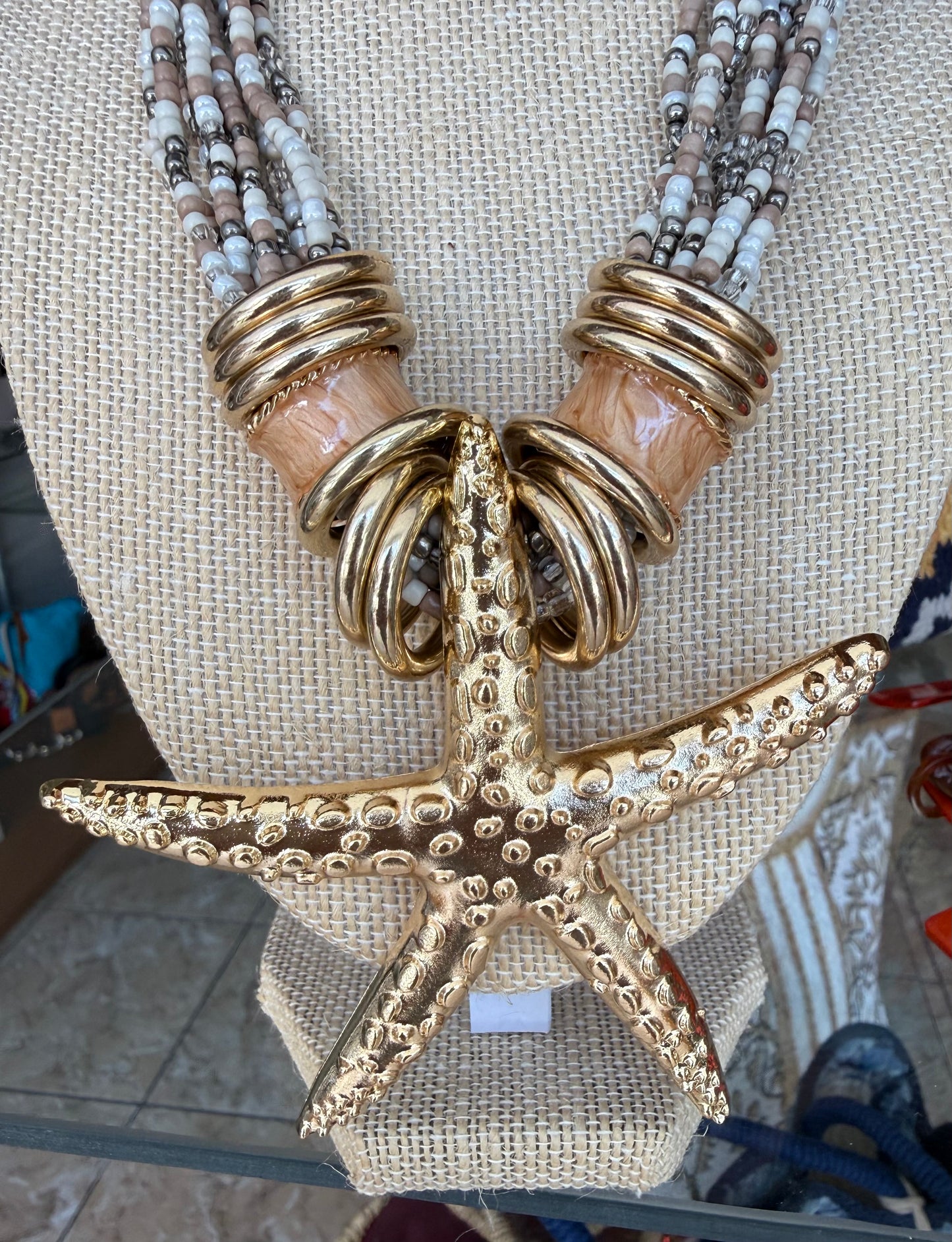 Nina Starfish Necklace (FINAL SALE)