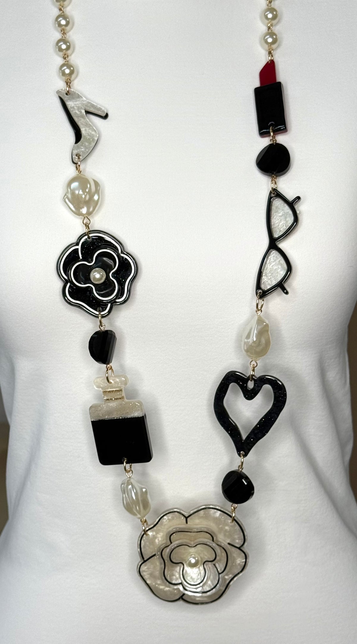 Chanel Inspired Long Necklace (FINAL SALE)