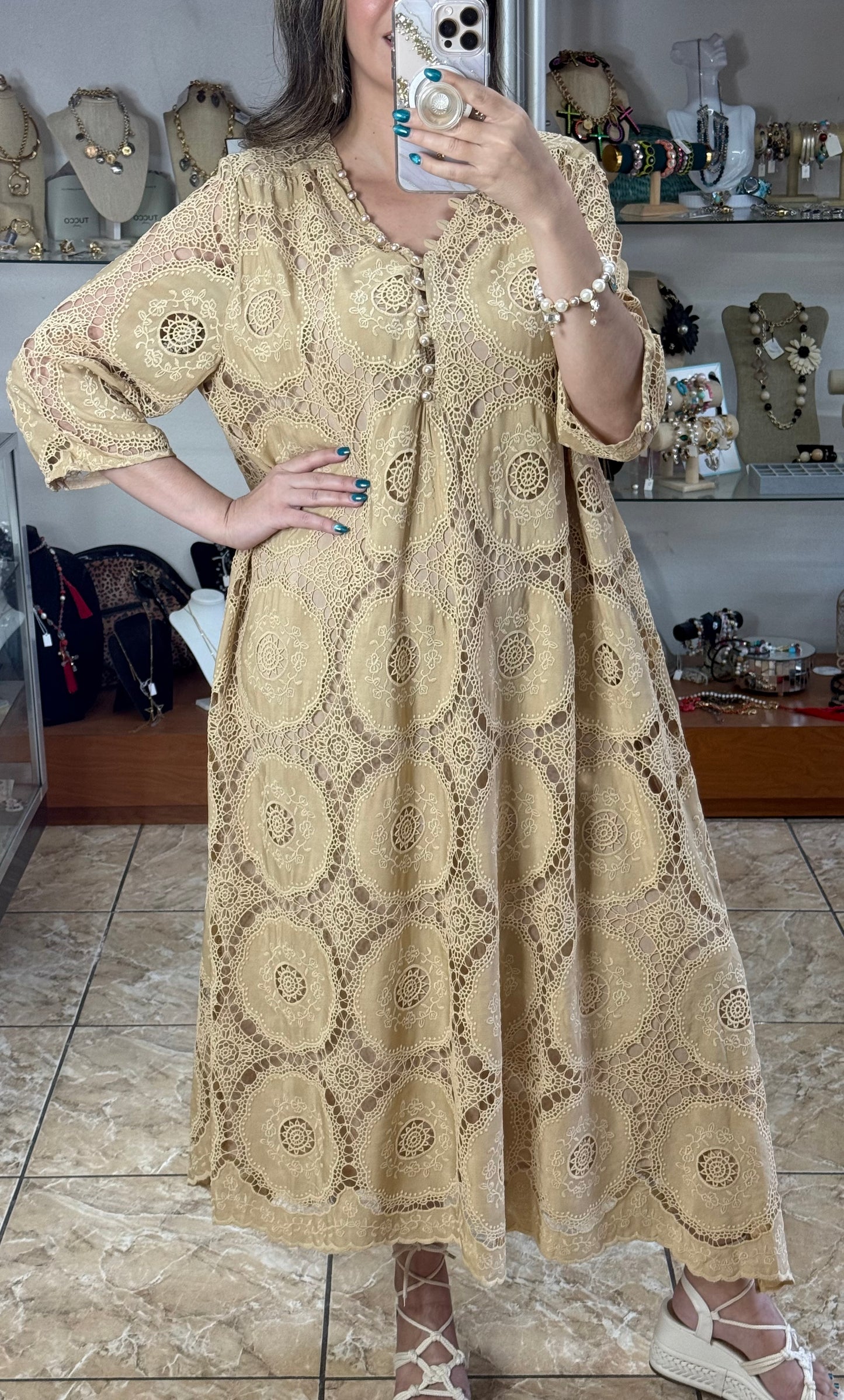 Charlotte OS Maxi Dress (FINAL SALE)