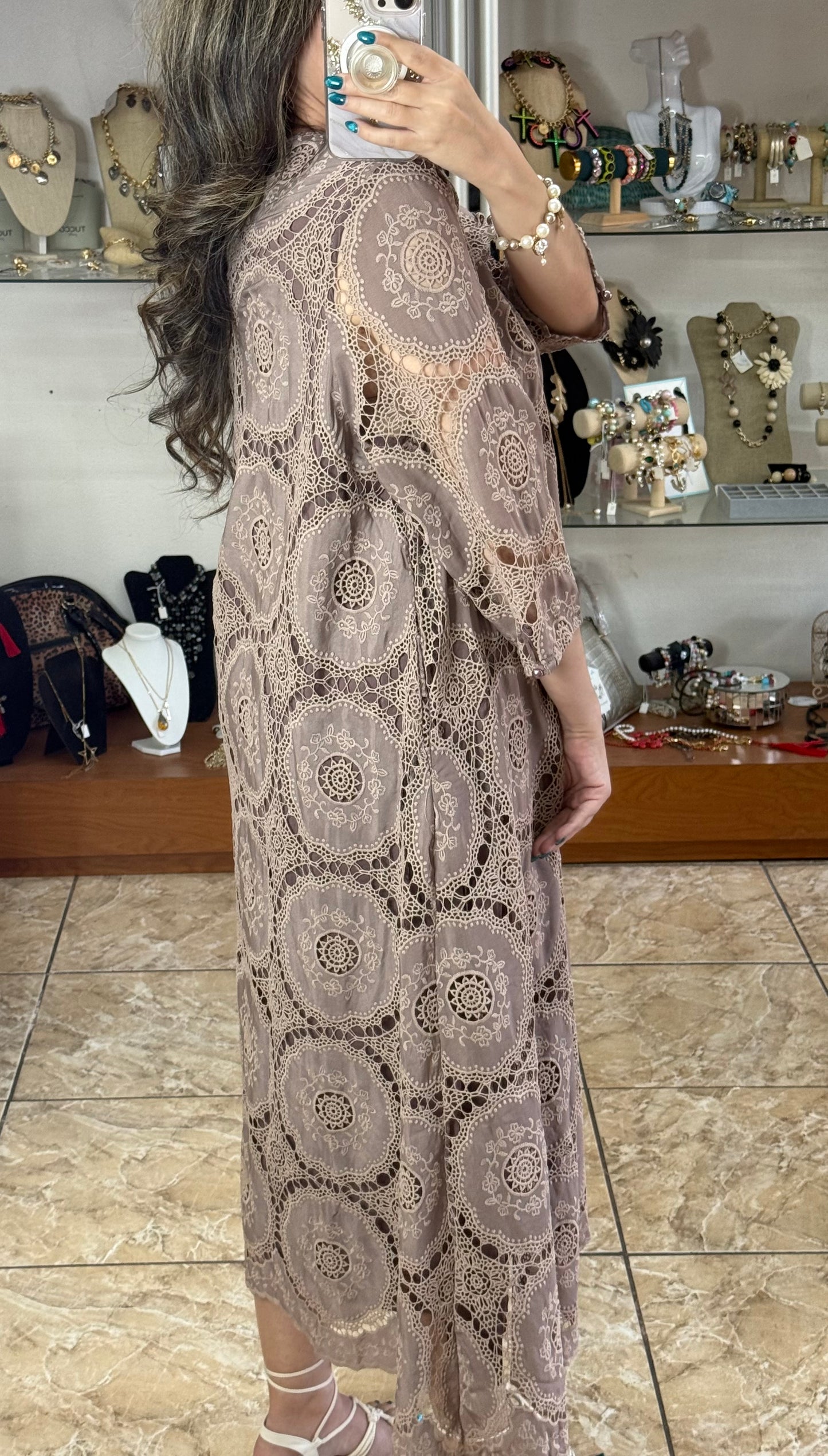 Charlotte OS Maxi Dress (FINAL SALE)