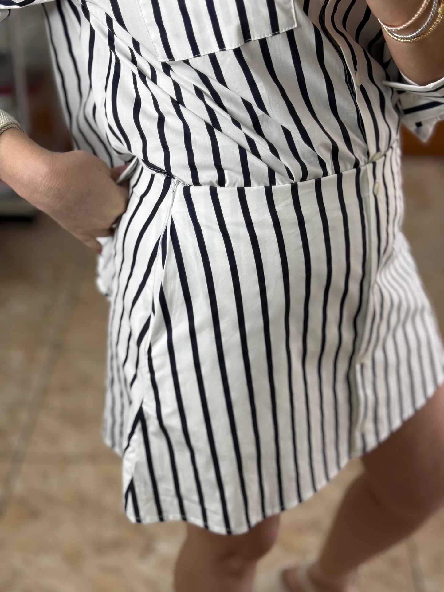 Stripes Skirt Set (FINAL SALE)