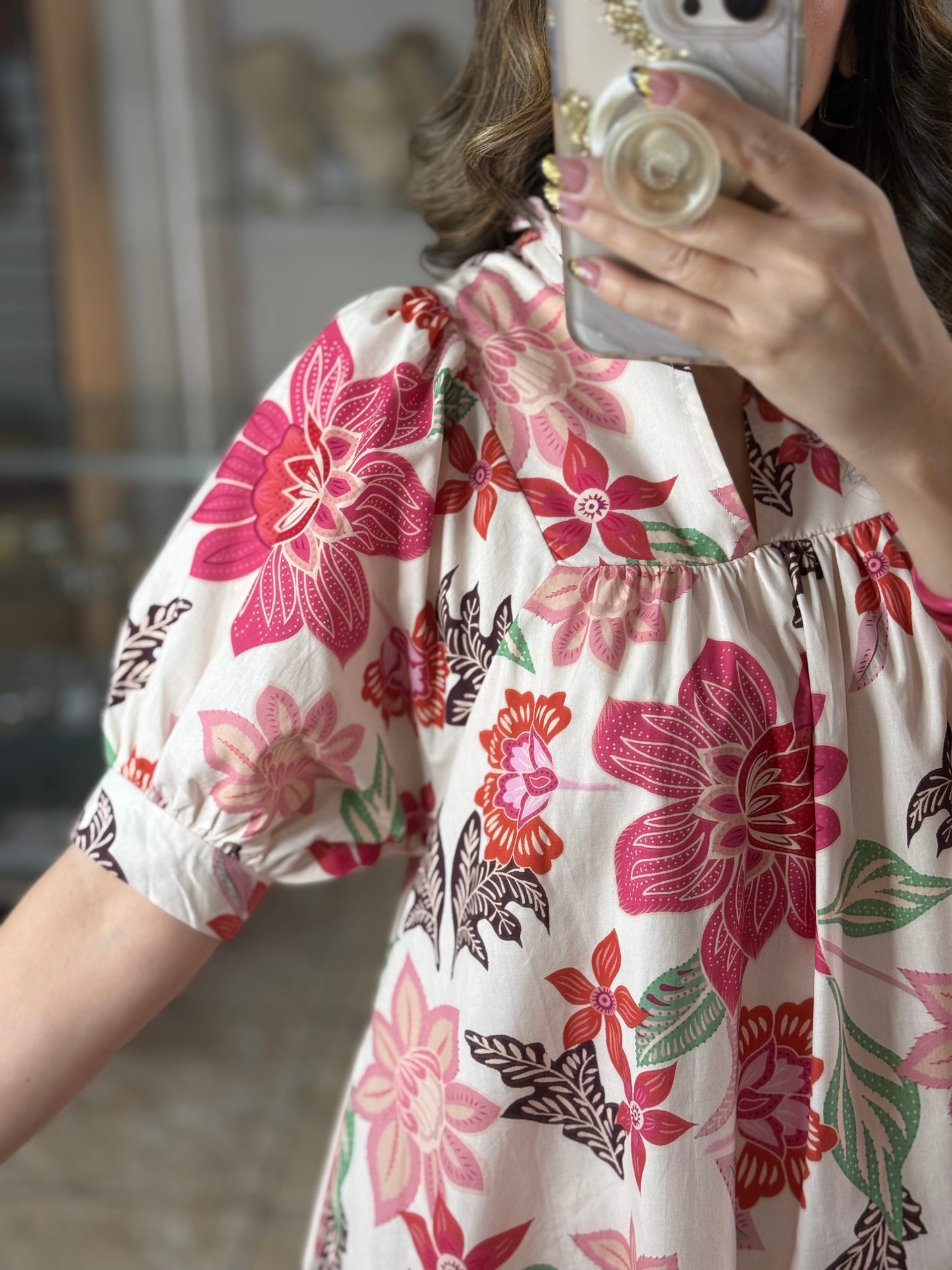 Rose Mix Doll Dress (FINAL SALE)