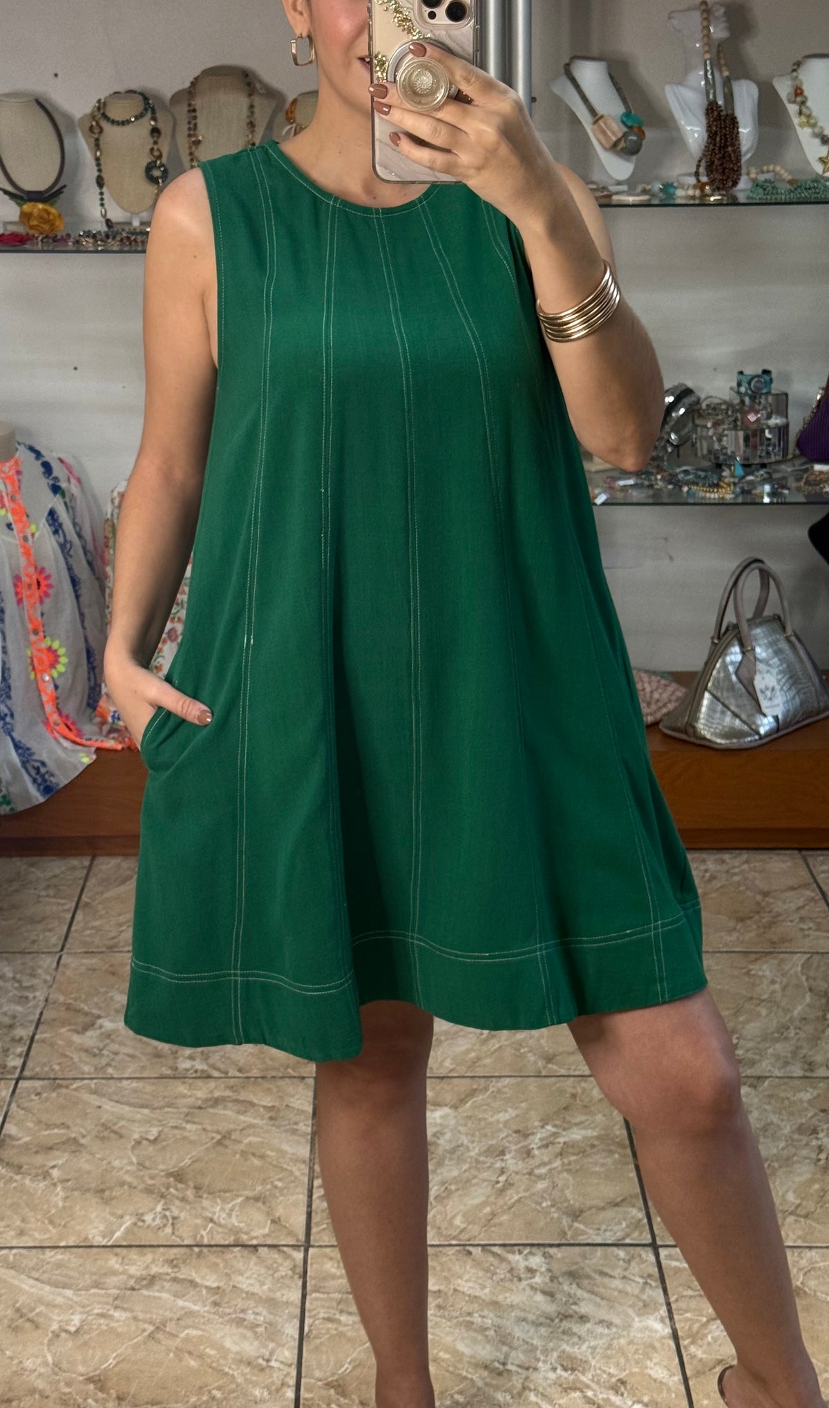 Basic Sleeveless Mini Dress