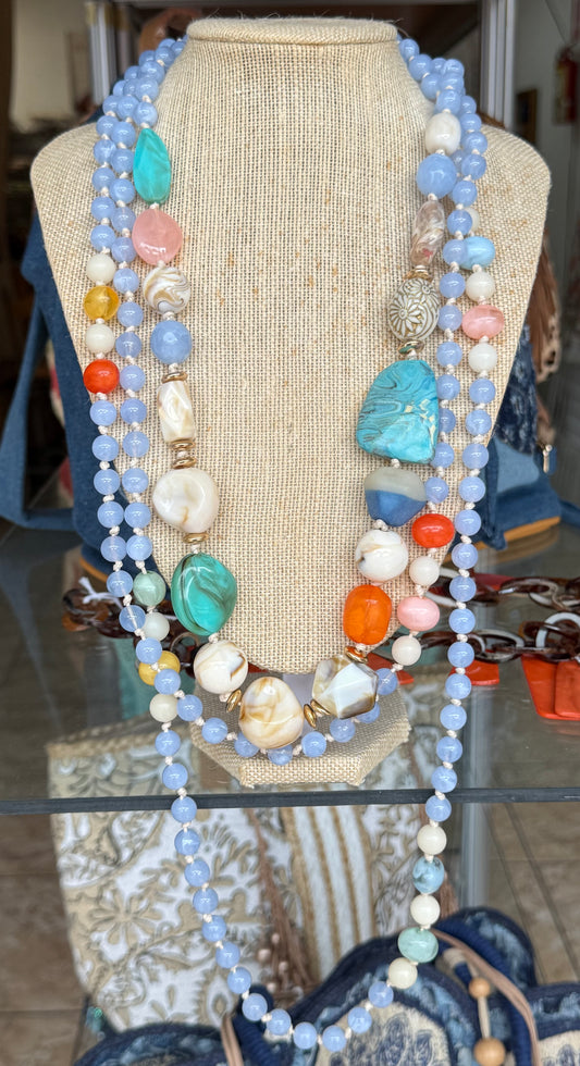 Multilayer Long Necklace (NO RETURNS OR EXCHANGE)