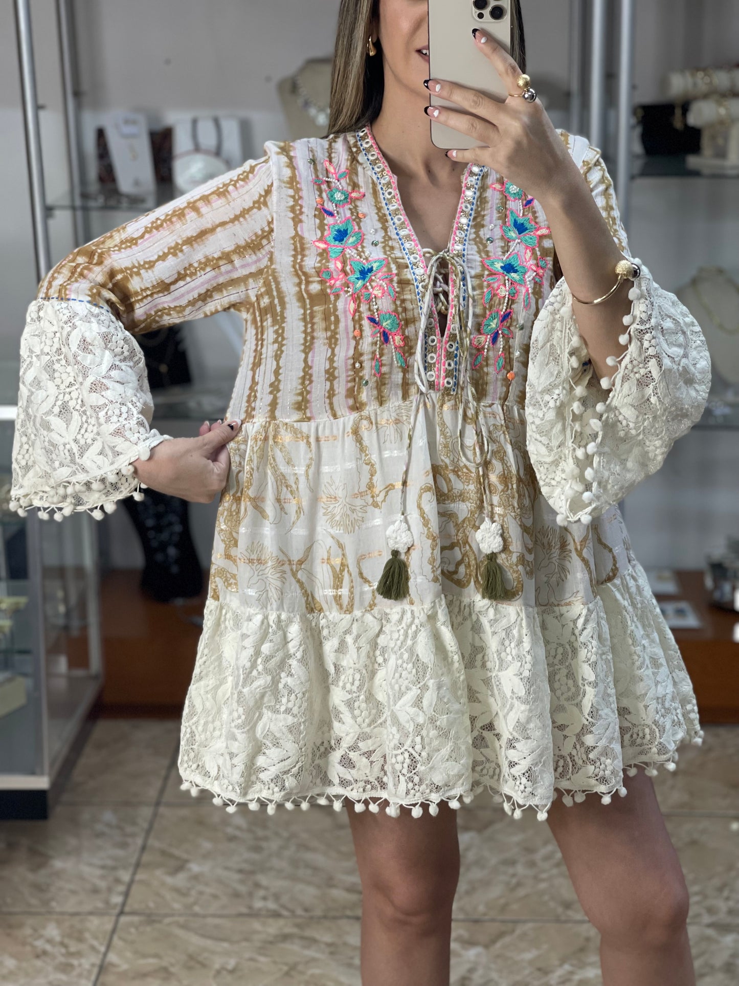 Boho Tunic Top/Mini Dress