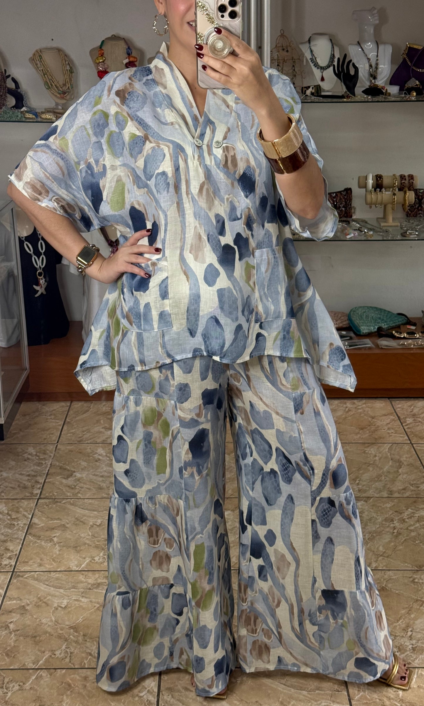 Kalahari Linen Set OS (NO RETURNS OR EXCHANGE)