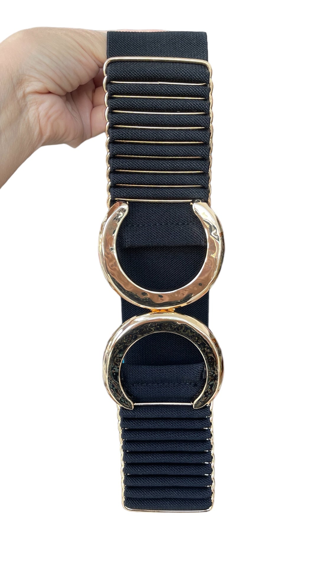 Neutral With Gold Details OS Belt