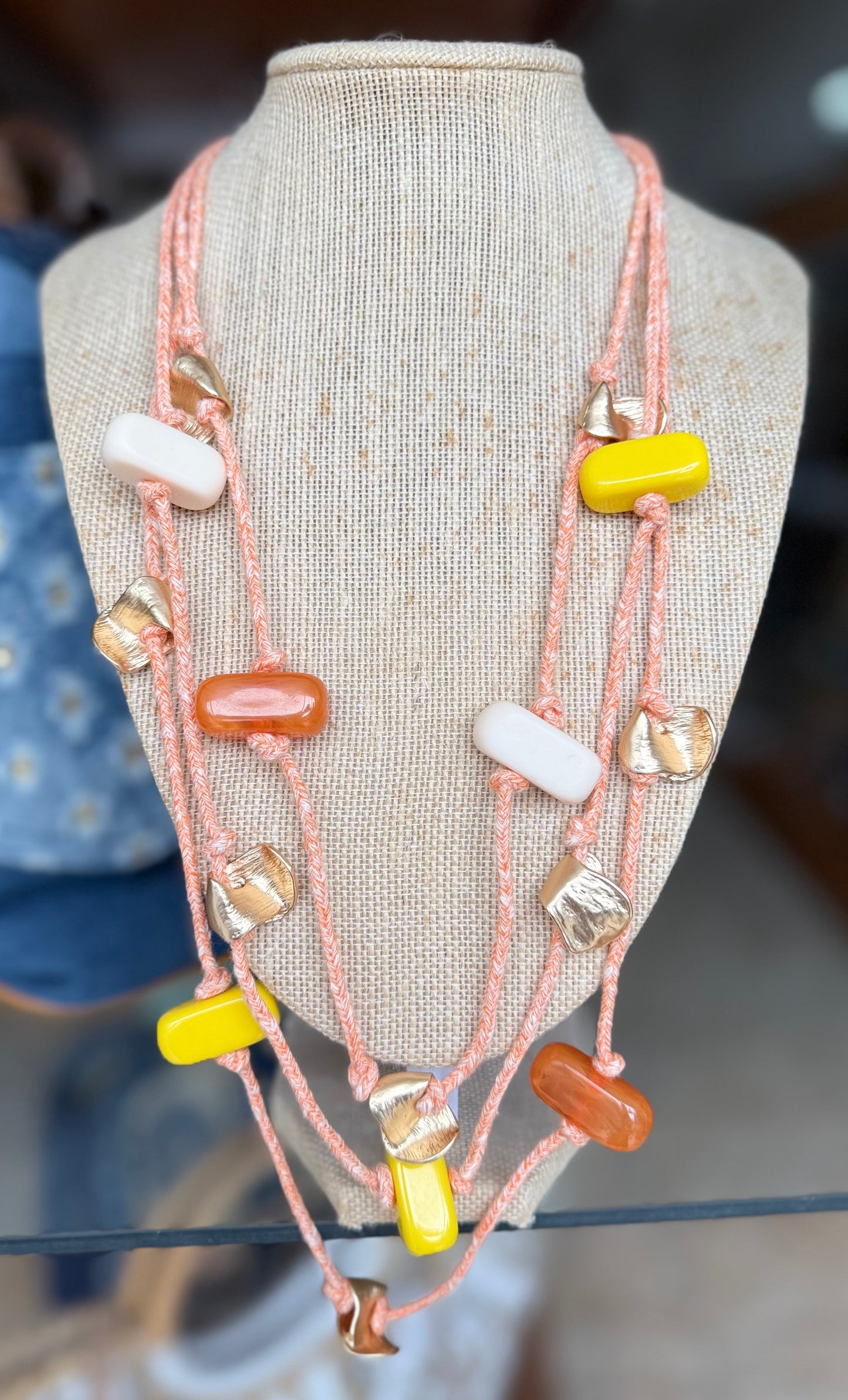 Boho Cord Necklace (FINAL SALE)