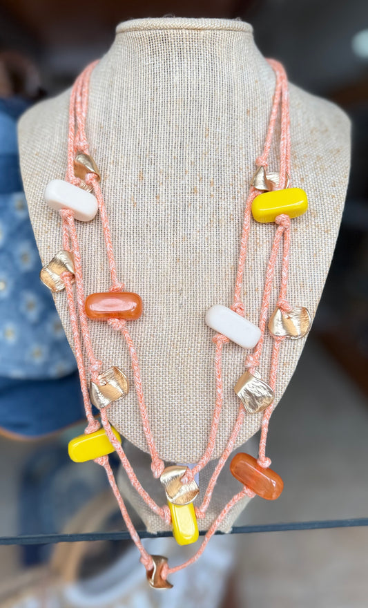 Boho Cord Necklace (FINAL SALE)