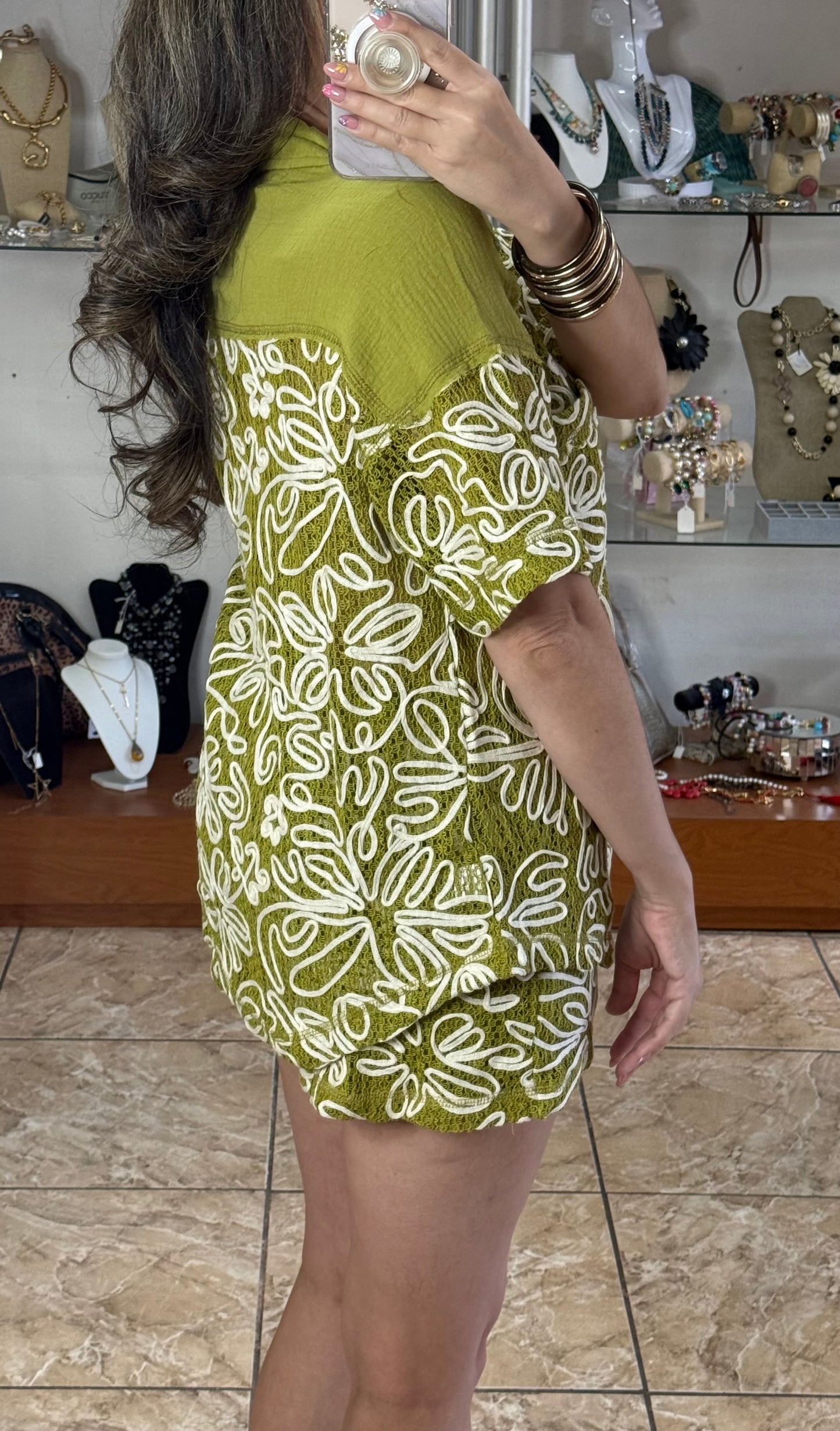 Avocado Short Set