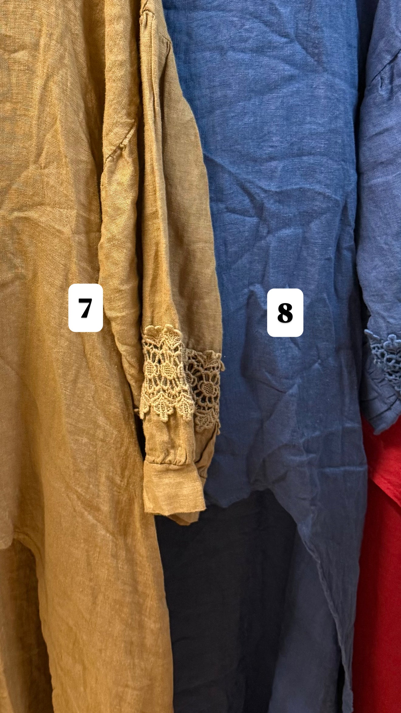 High/Low OS Linen Pant Set (FINAL SALE)