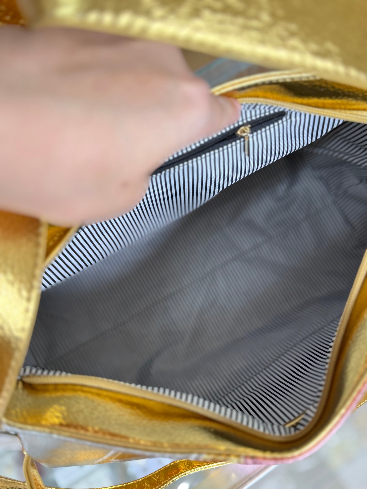 Multicolor Bag with Wallet (FINAL SALE)