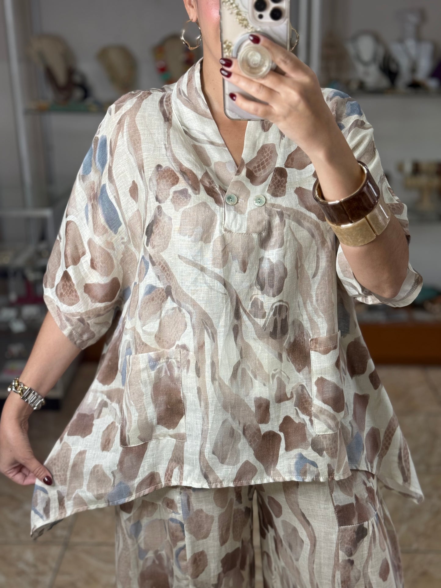 Kalahari Linen Set OS (NO RETURNS OR EXCHANGE)