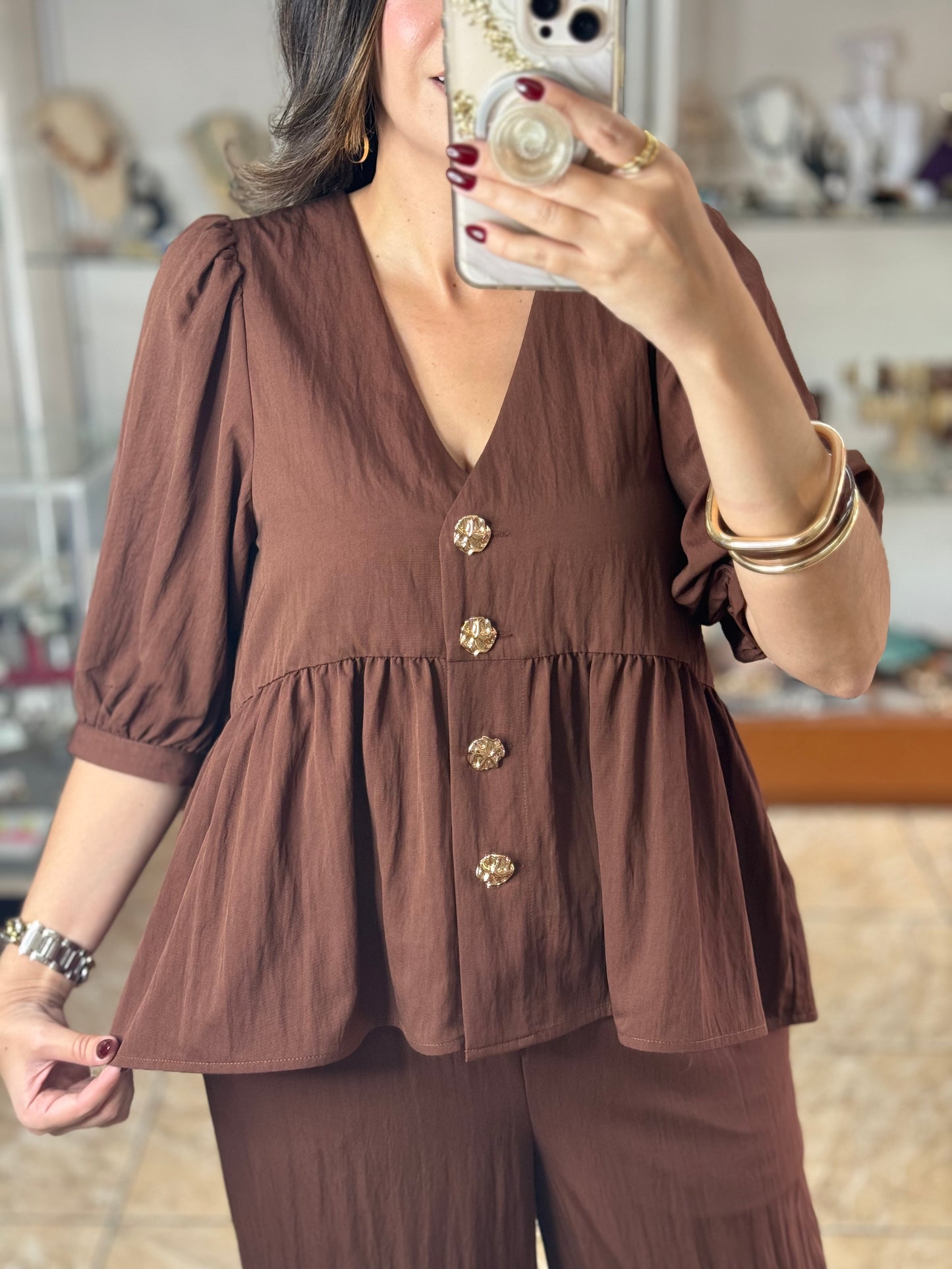 Celina Top & Pant Set
