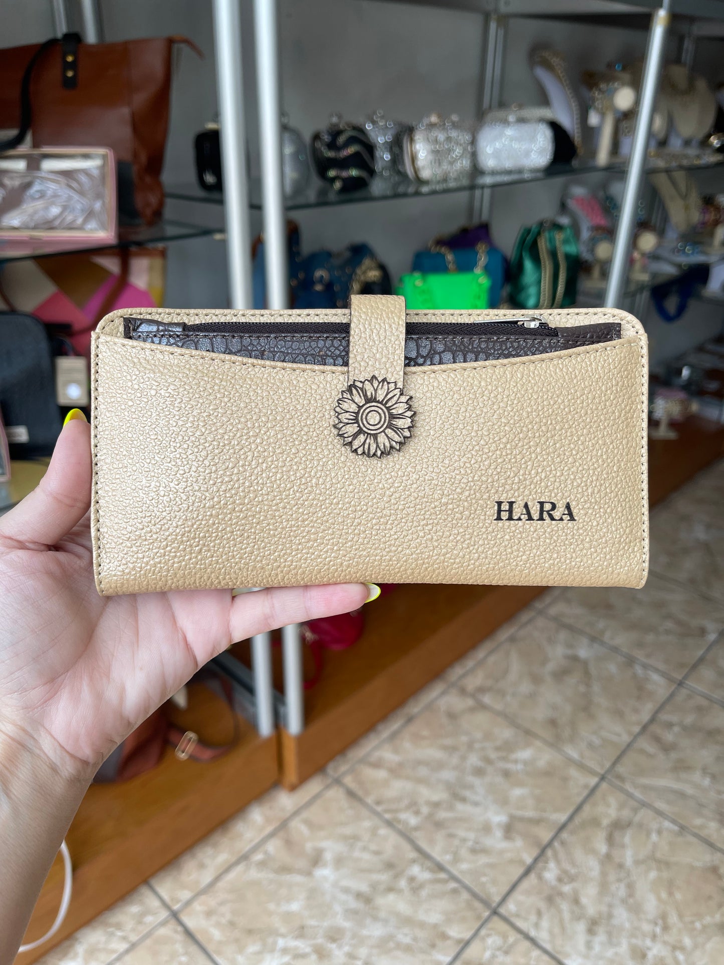 Flower Detail HARA Wallet