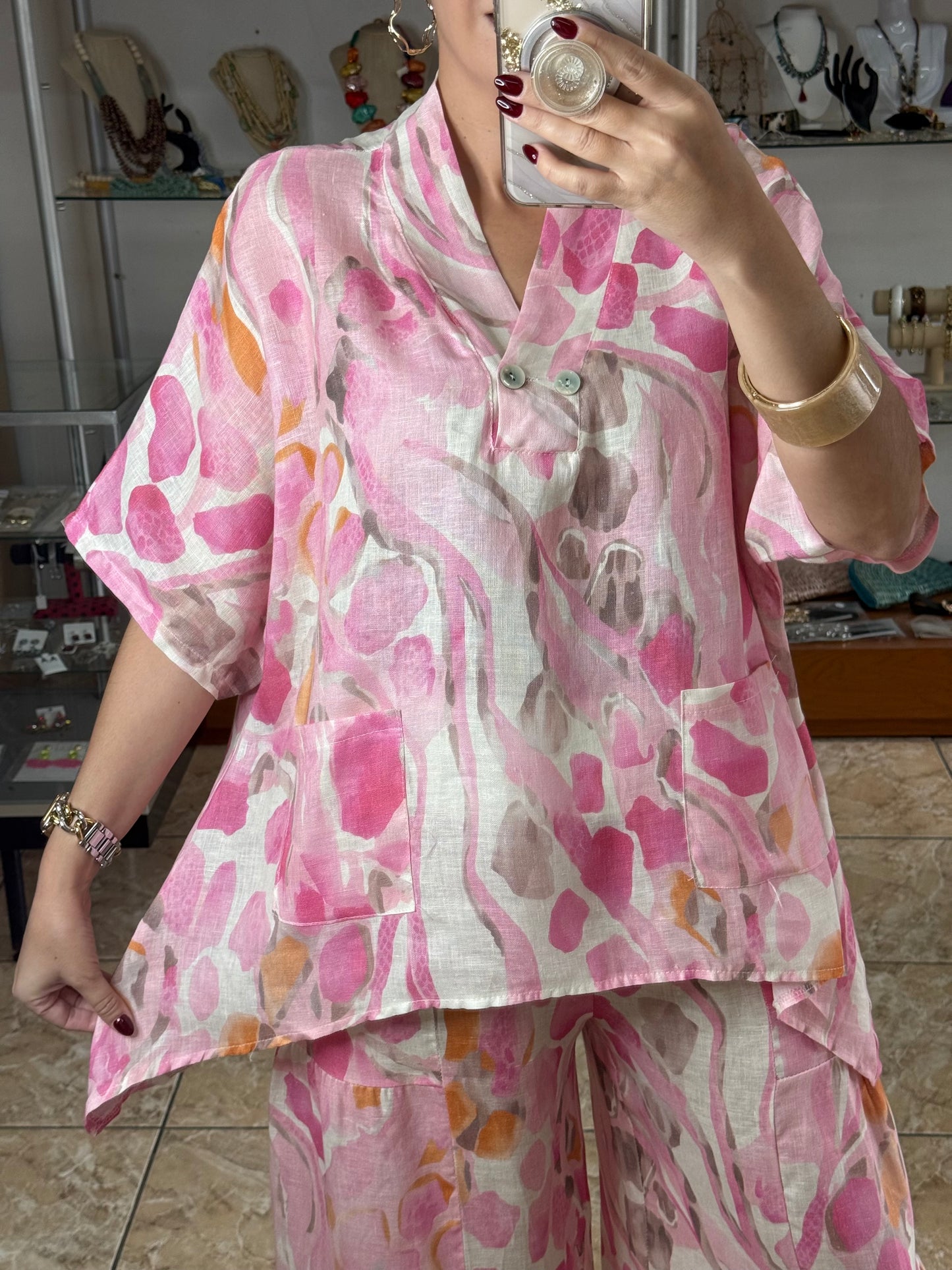 Kalahari Linen Set OS (NO RETURNS OR EXCHANGE)