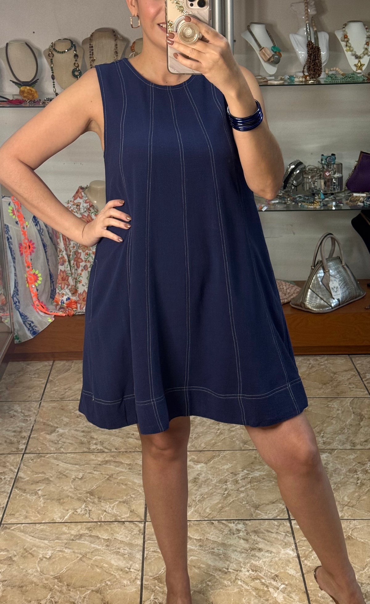Basic Sleeveless Mini Dress