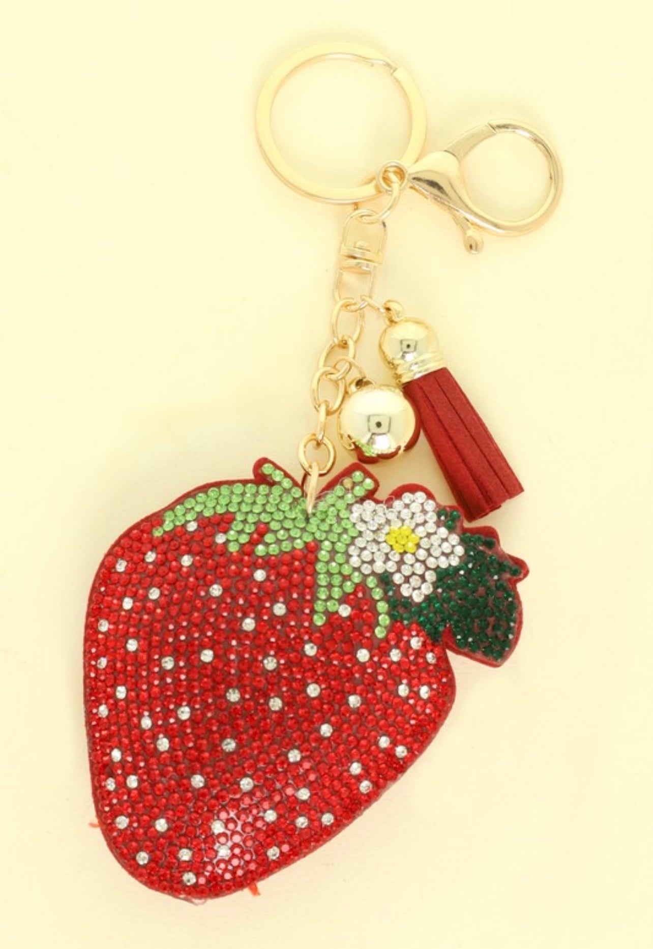 Strawberry Keychain