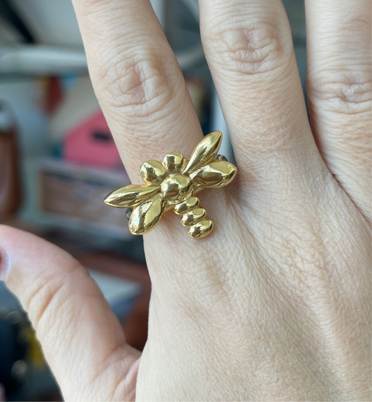 Liberty Gold OS Ring