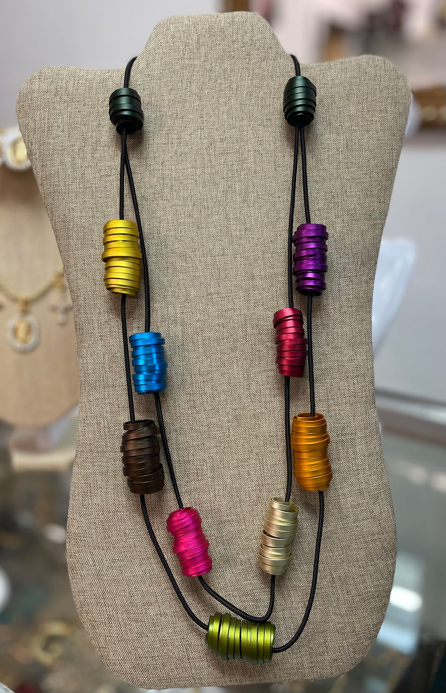 Multicolor Adjustable Necklace