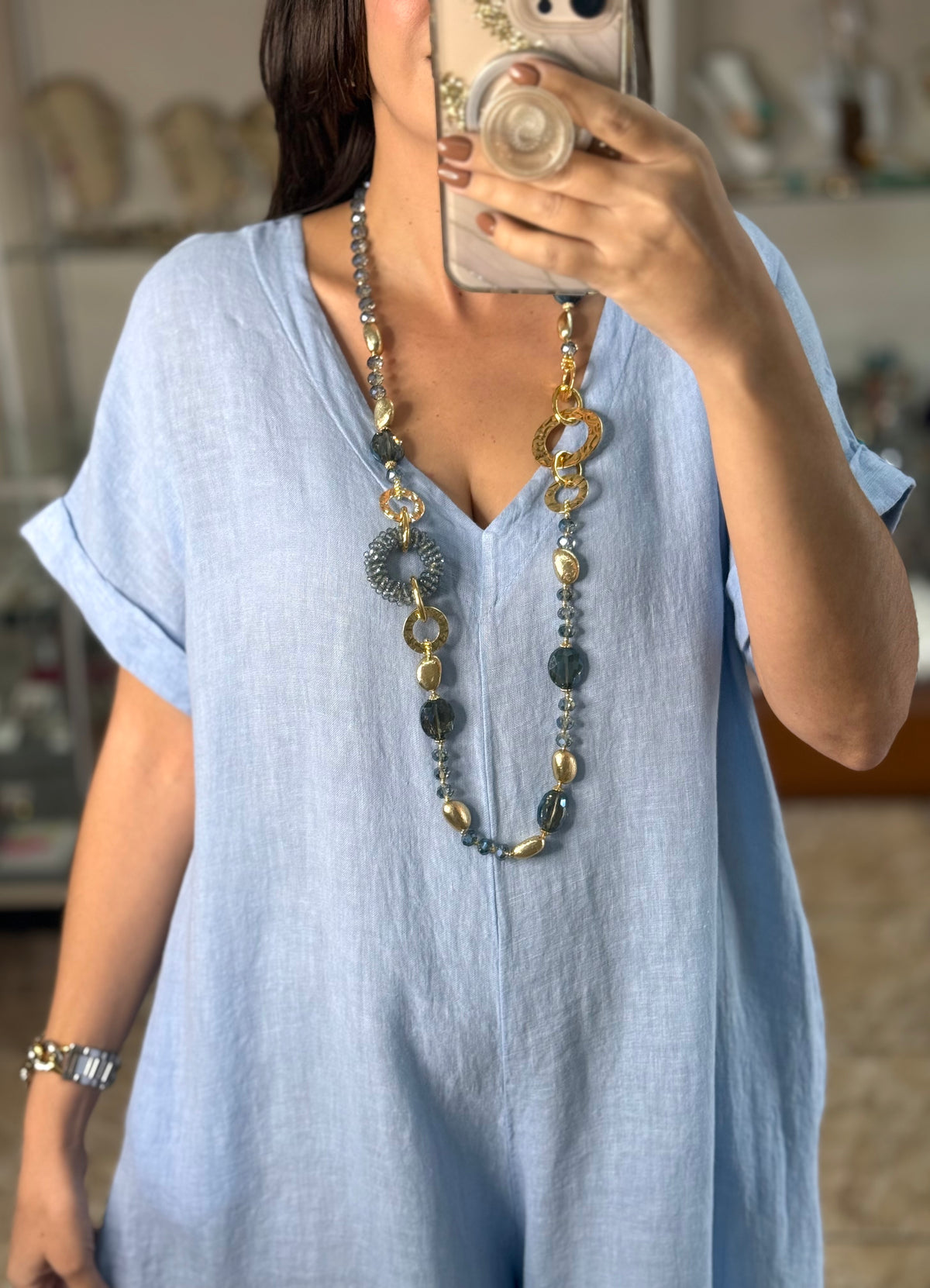OS Linen Jumpsuit (NO RETURNS OR EXCHANGE)