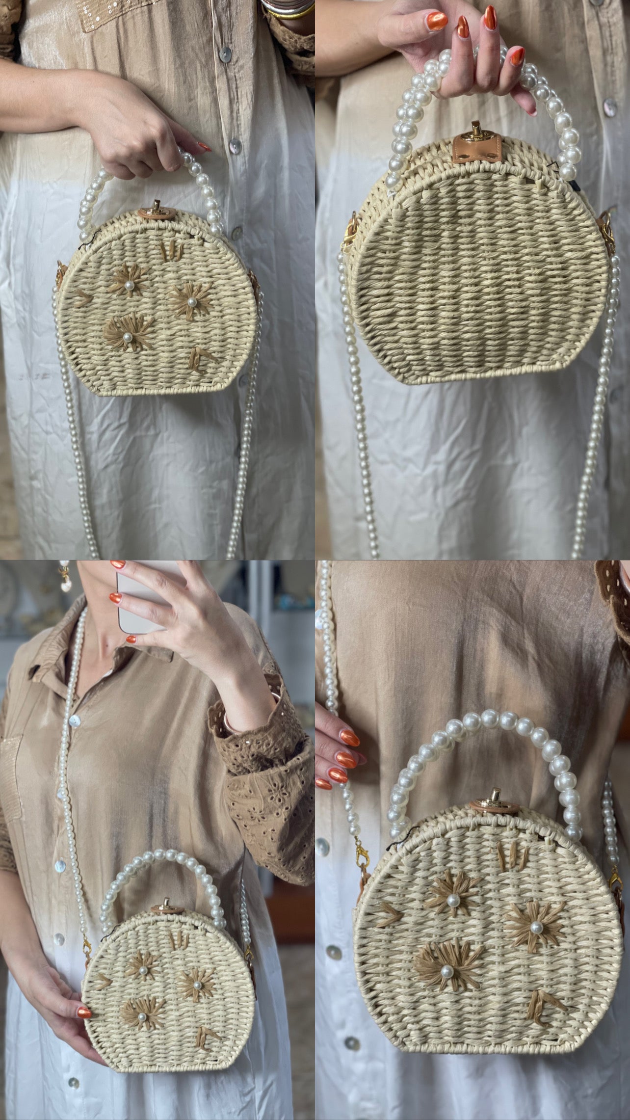 Straw Mini Bag