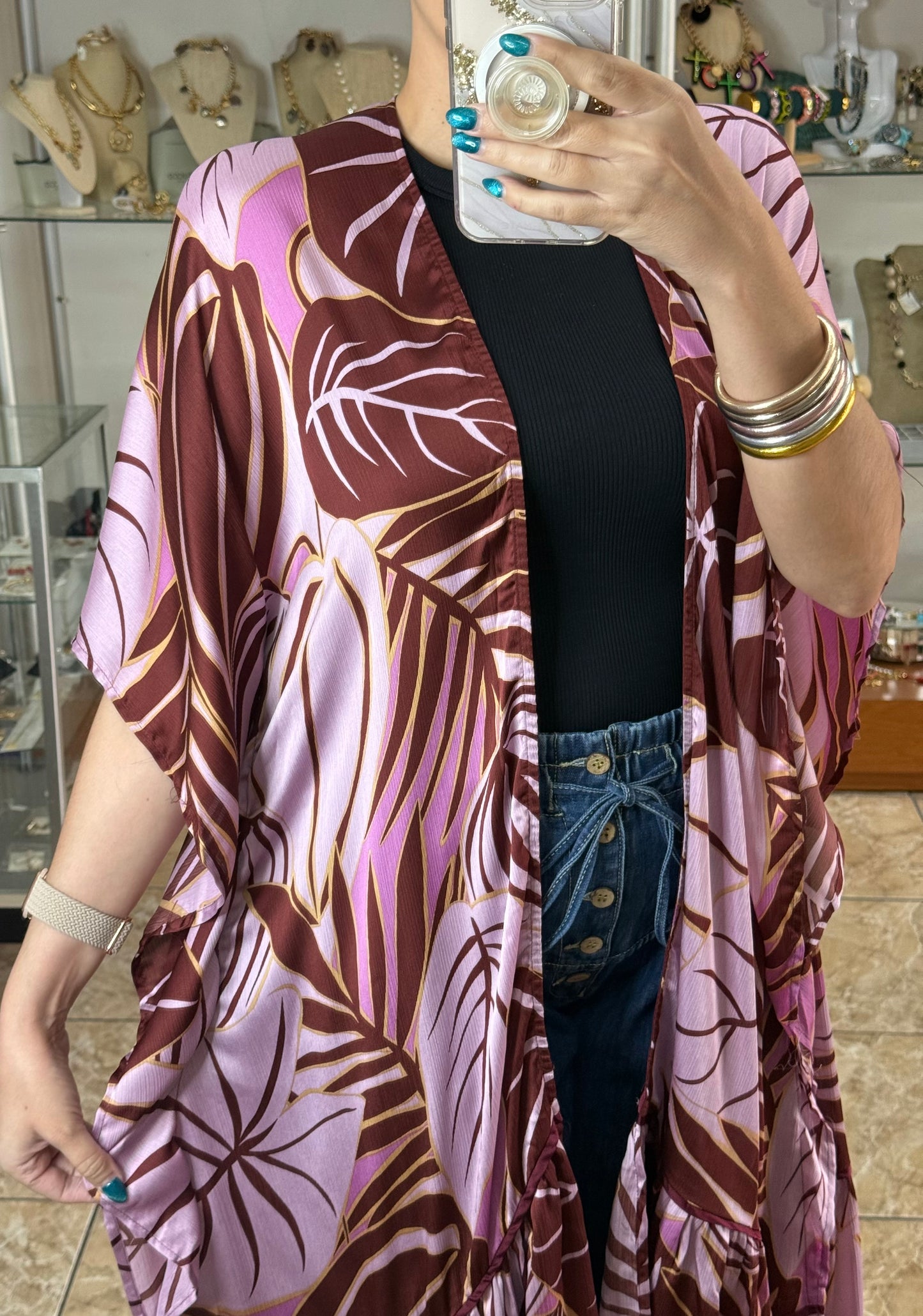 Leaves Coverup (FINAL SALE)
