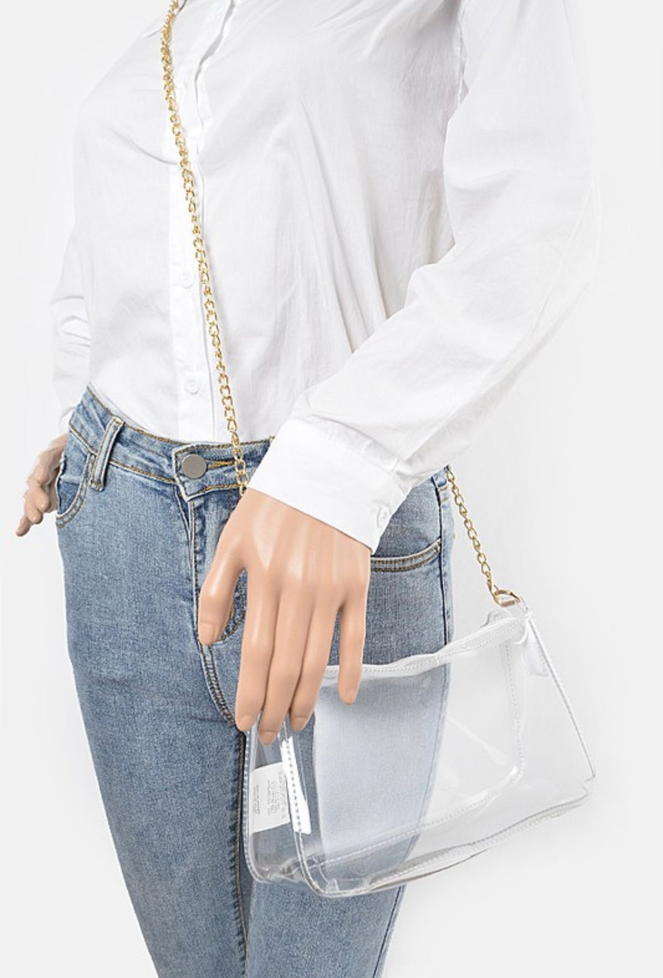 Glimmer Chain Tote (FINAL SALE)