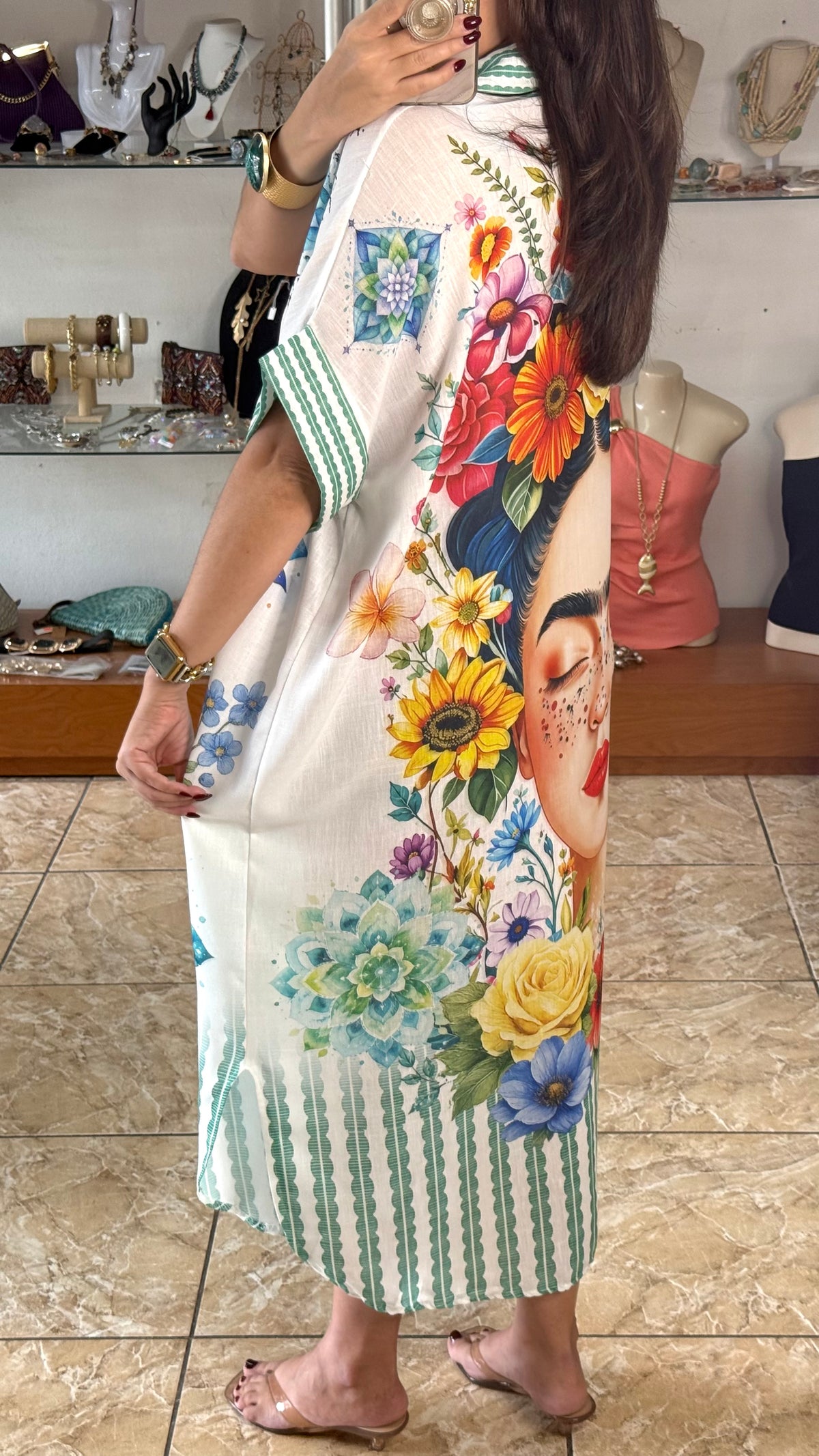 OS Frida, Sun & Moon Dress (NO RETURNS OR EXCHANGE)