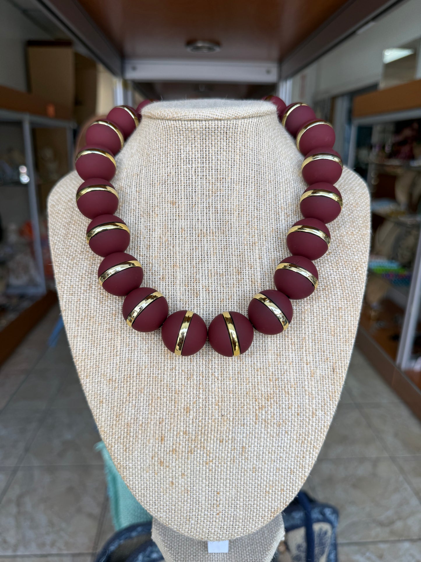 Spheres Necklace & Bracelet Set (NO RETURNS OR EXCHANGE)