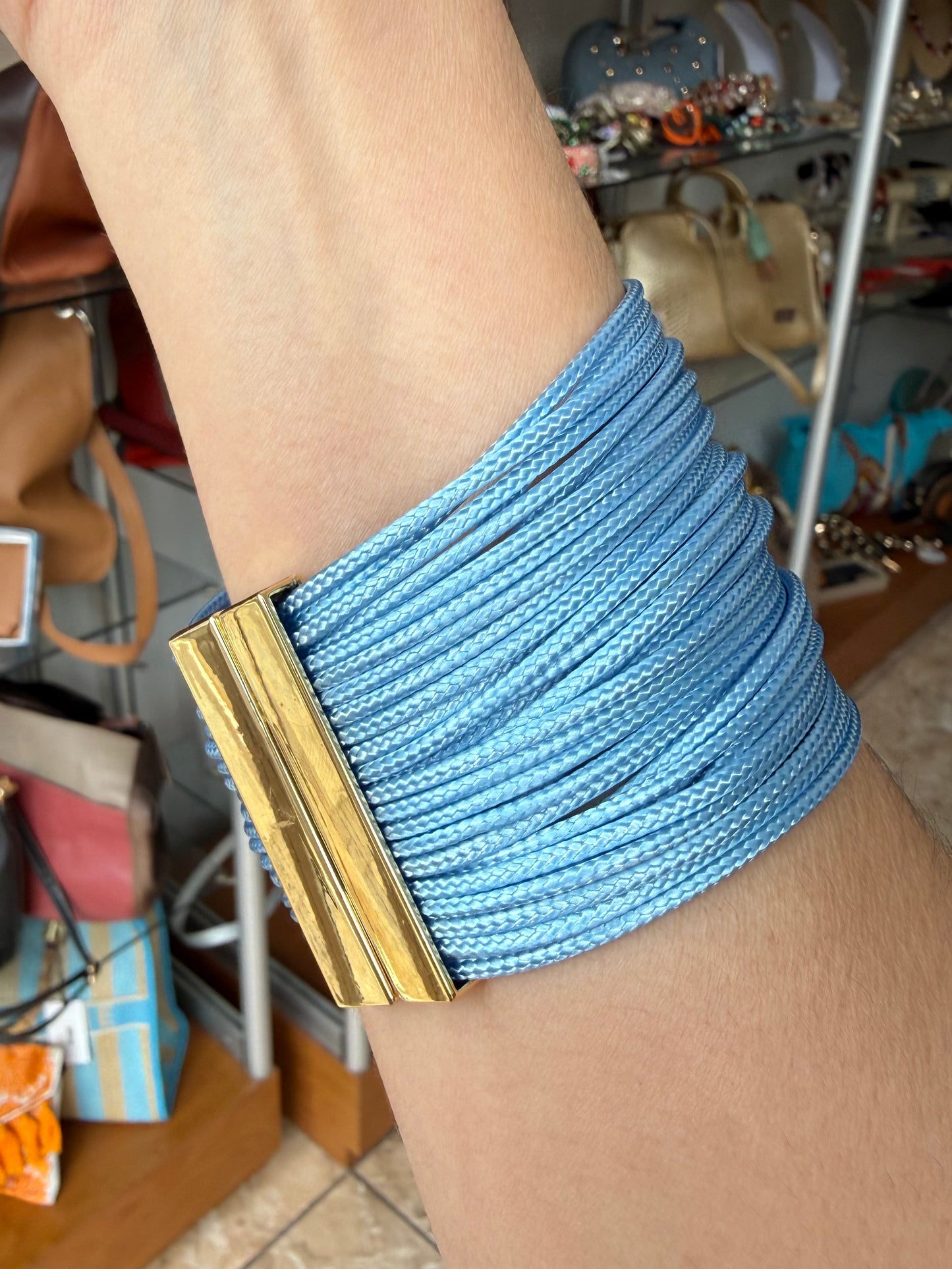 Blue Necklace & Bracelet Set (FINAL SALE)