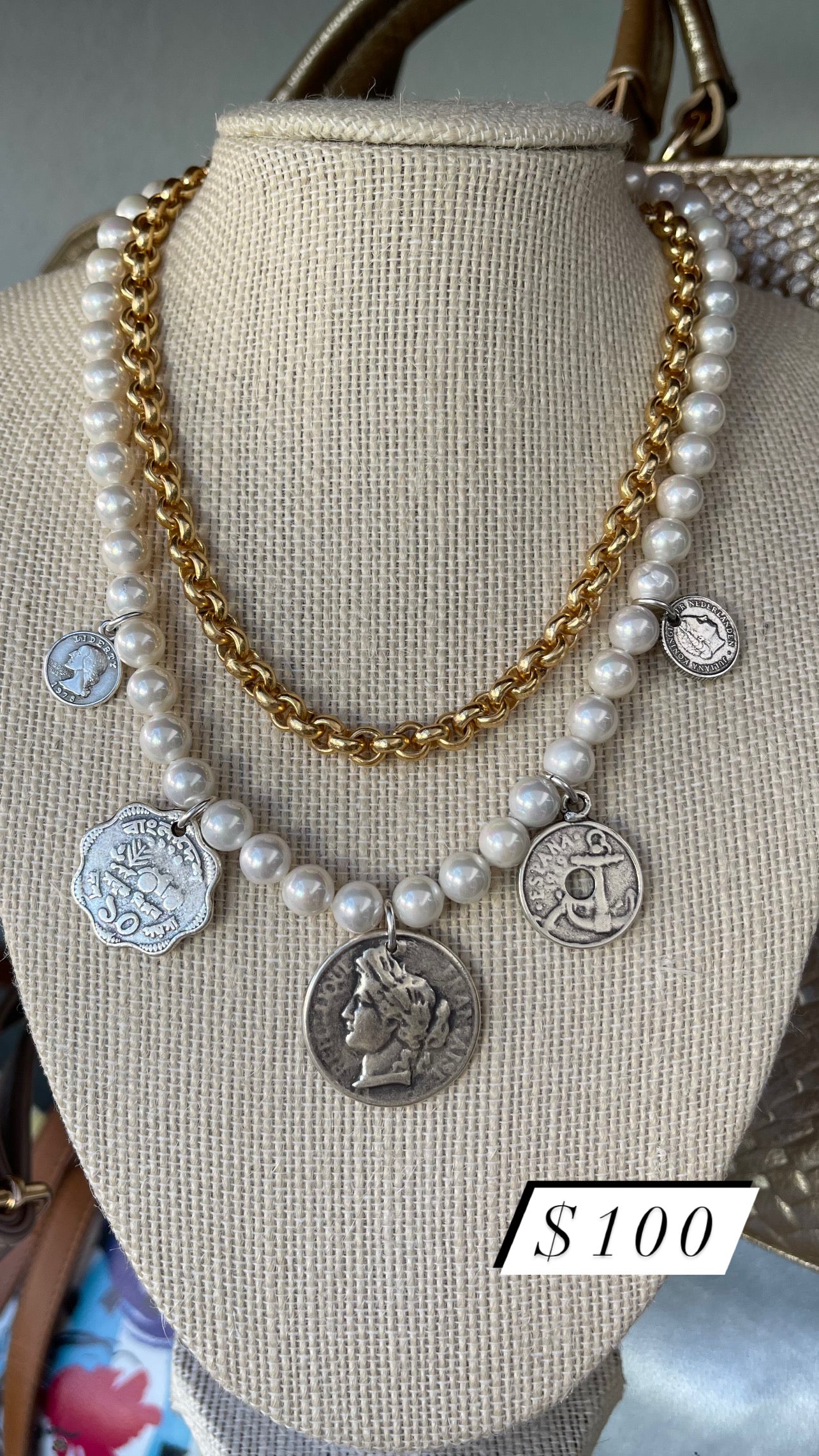 MR Coins Necklace