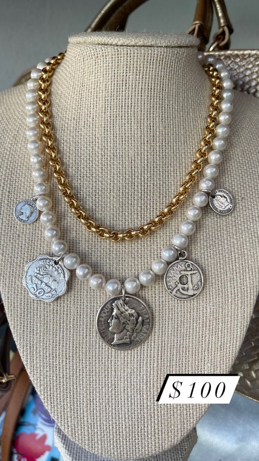 MR Coins Necklace