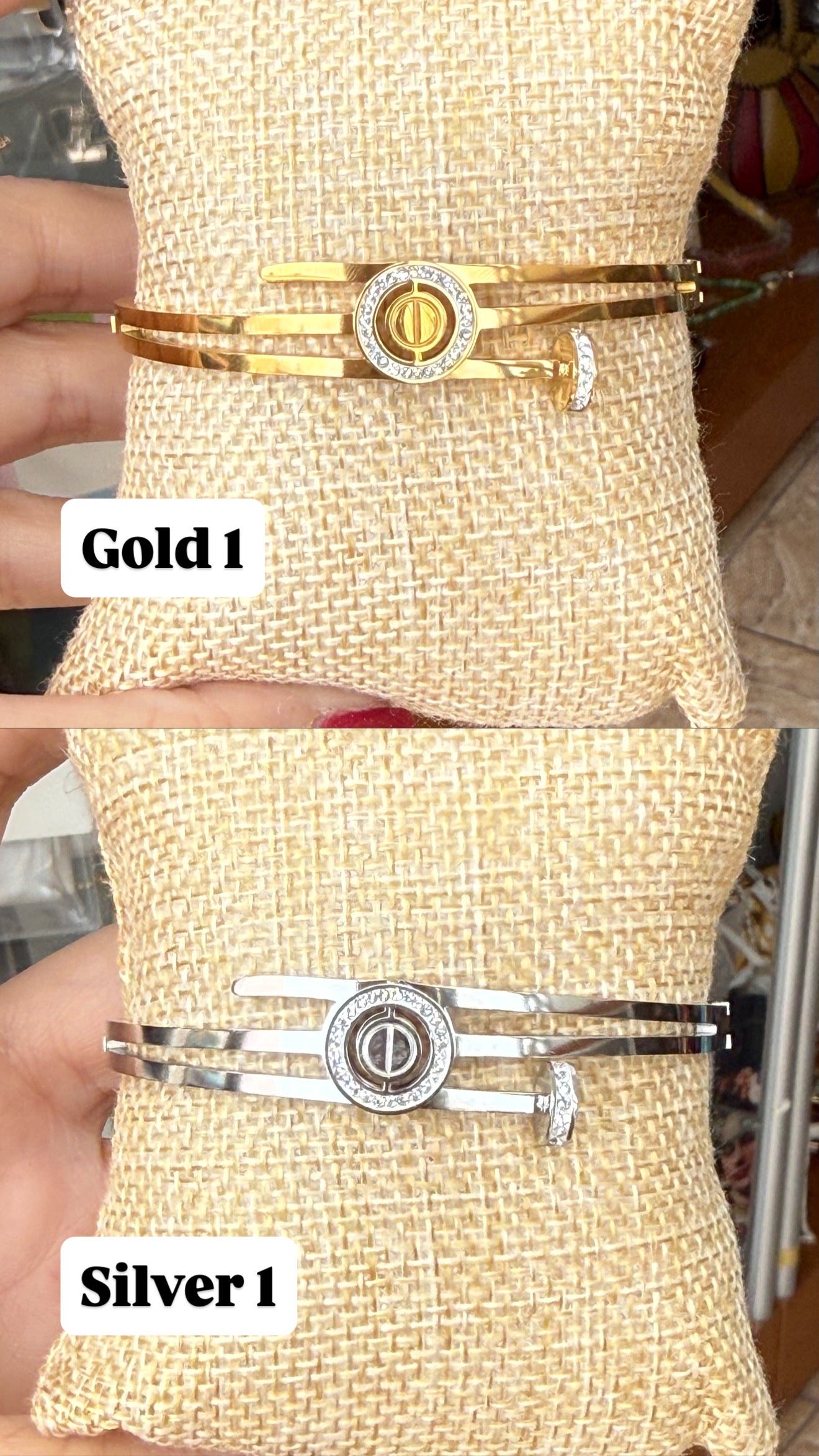 Metallic Bracelets (SOLD SEPARATELY)