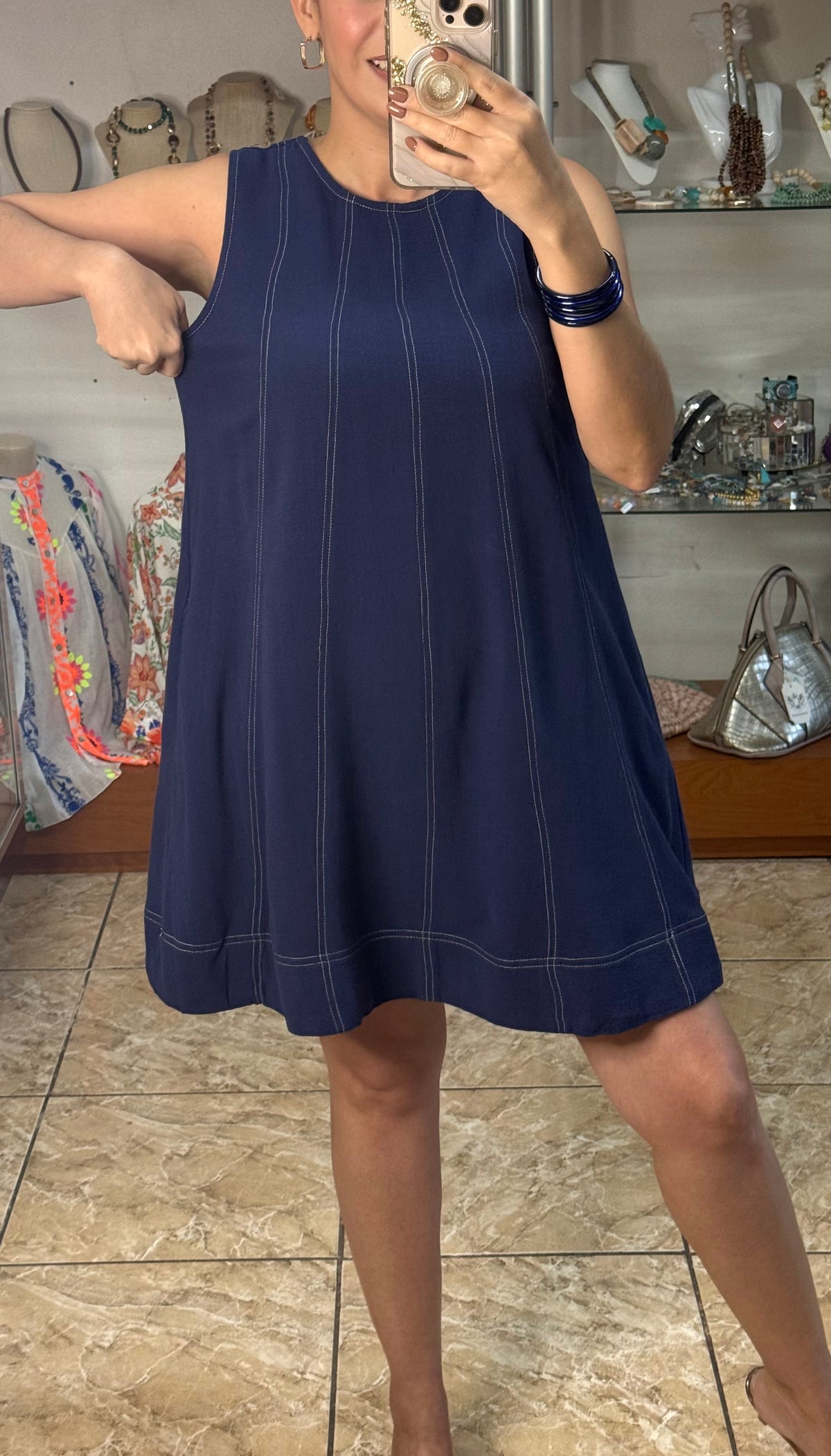 Basic Sleeveless Mini Dress