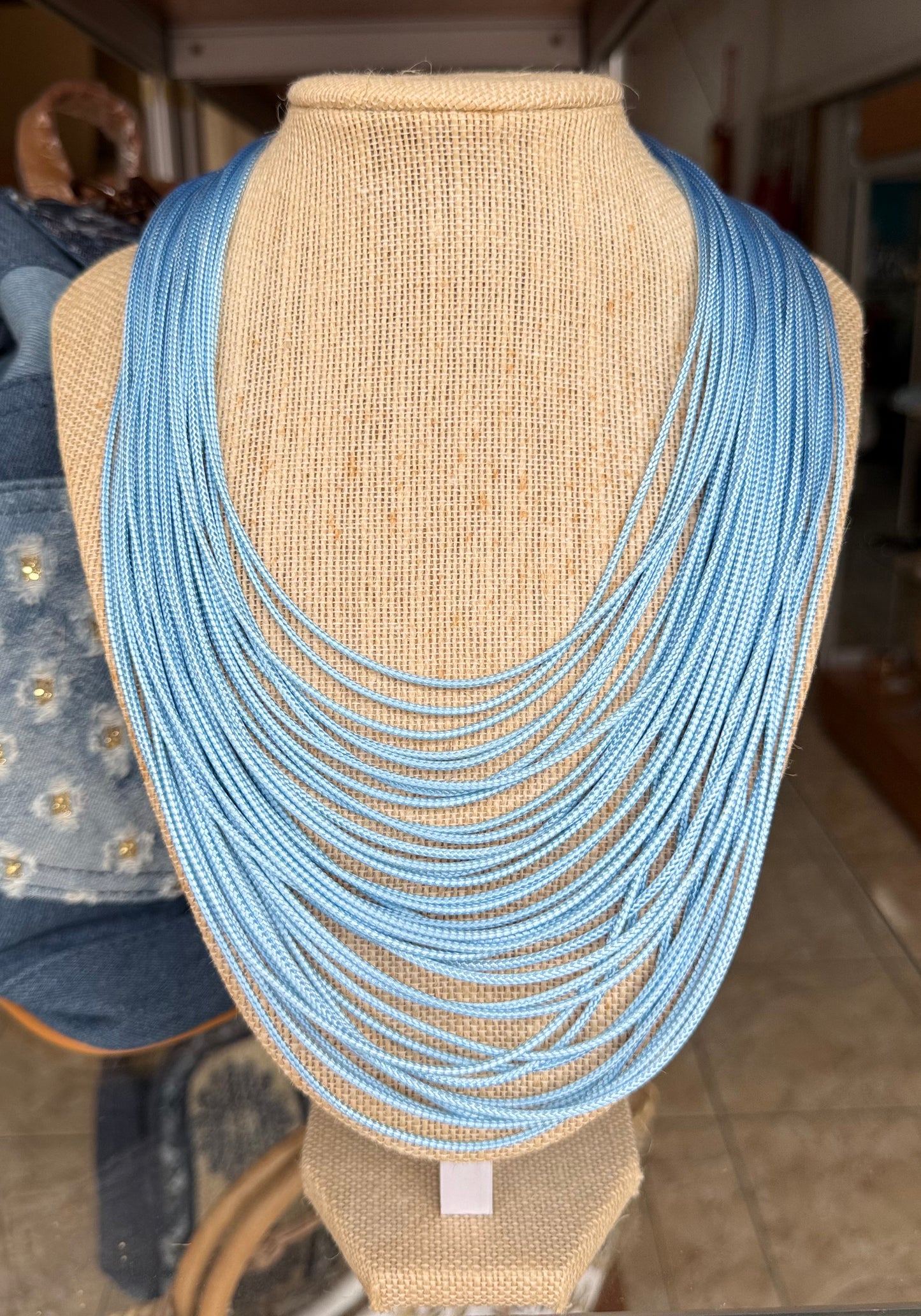 Blue Necklace & Bracelet Set (FINAL SALE)