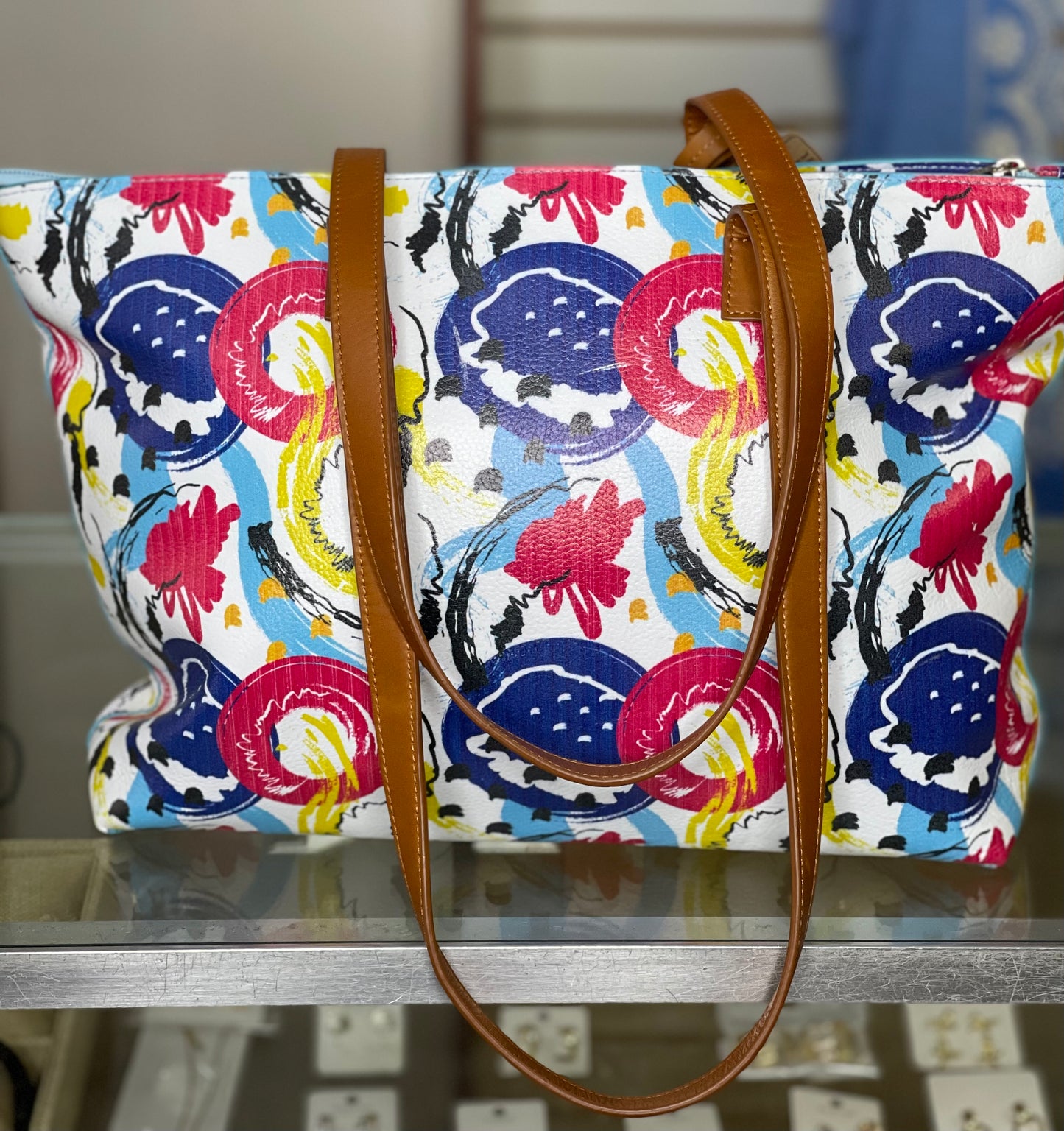 Multicolor Print HARA Bag