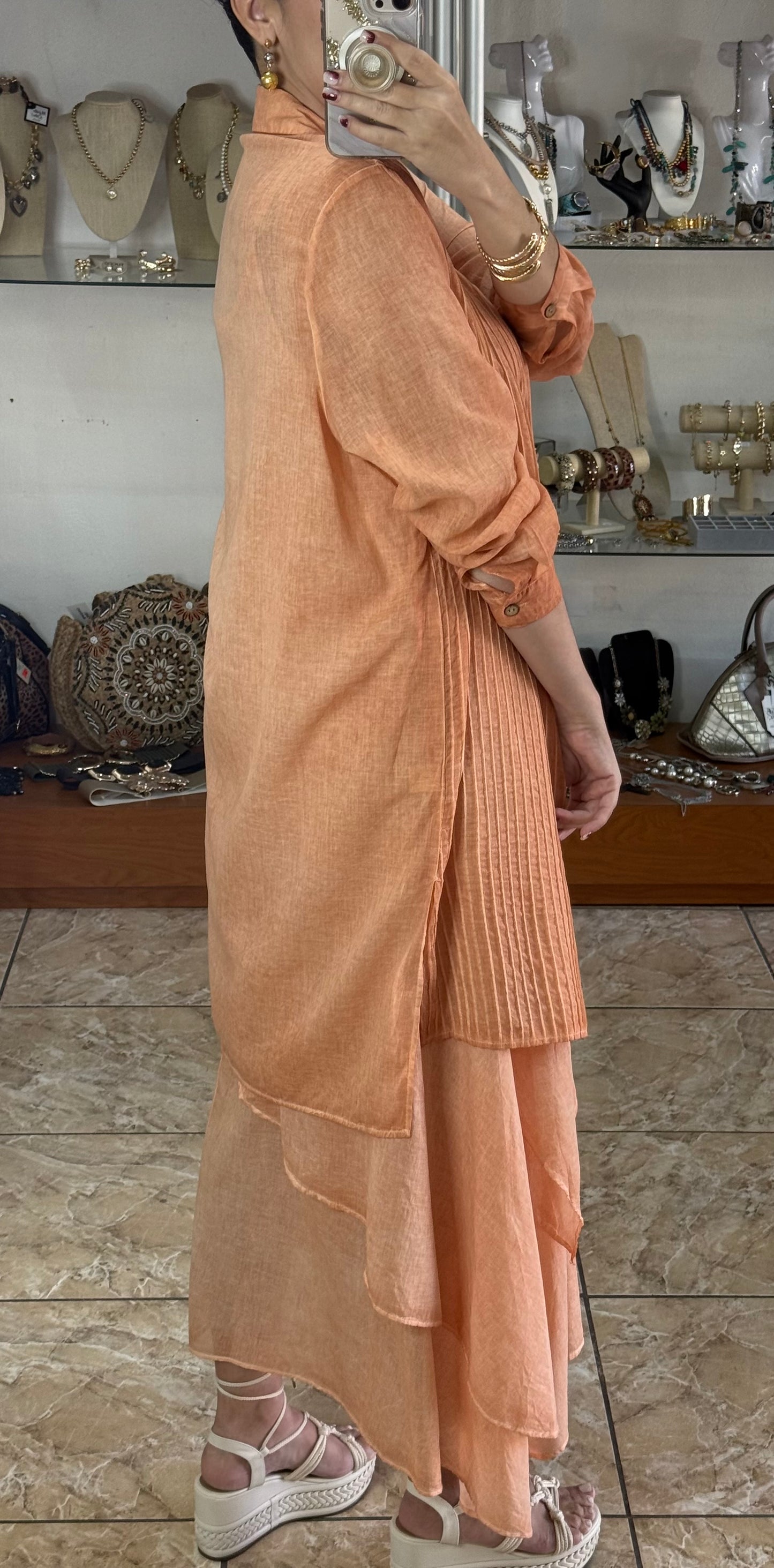 OS Dress and Coverup Set (FINAL SALE)