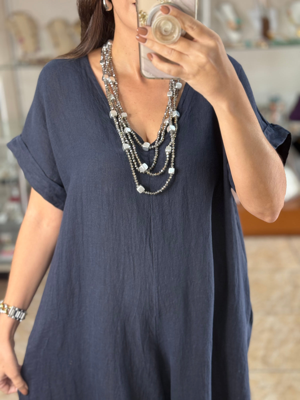 OS Linen Jumpsuit (NO RETURNS OR EXCHANGE)