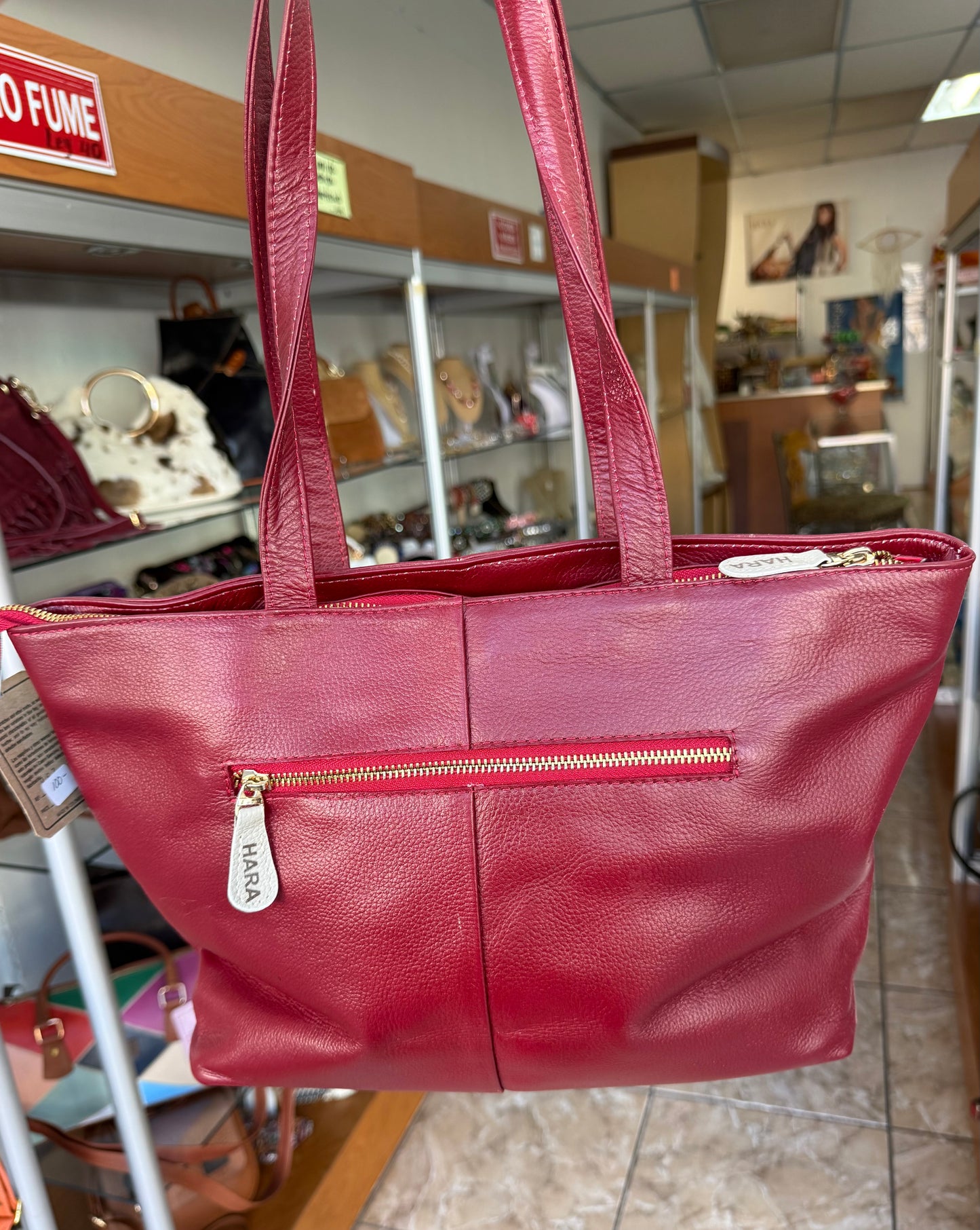 HARA Solid Leather Bag (FINAL SALE)